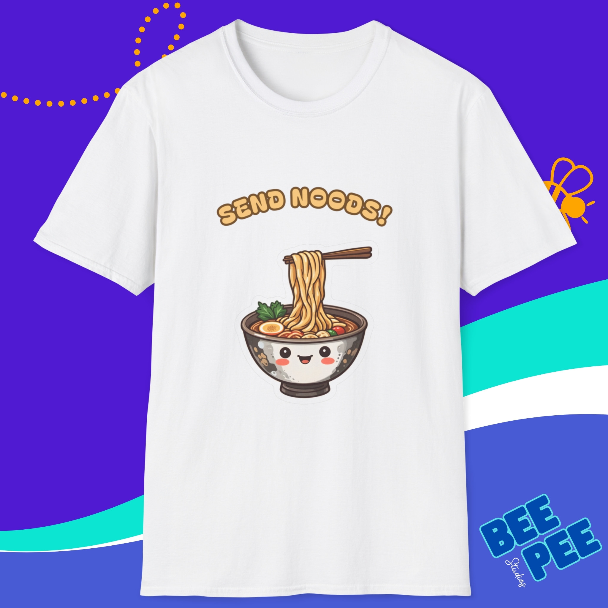 Funny 'Send Noods' Original Graphic T-Shirt