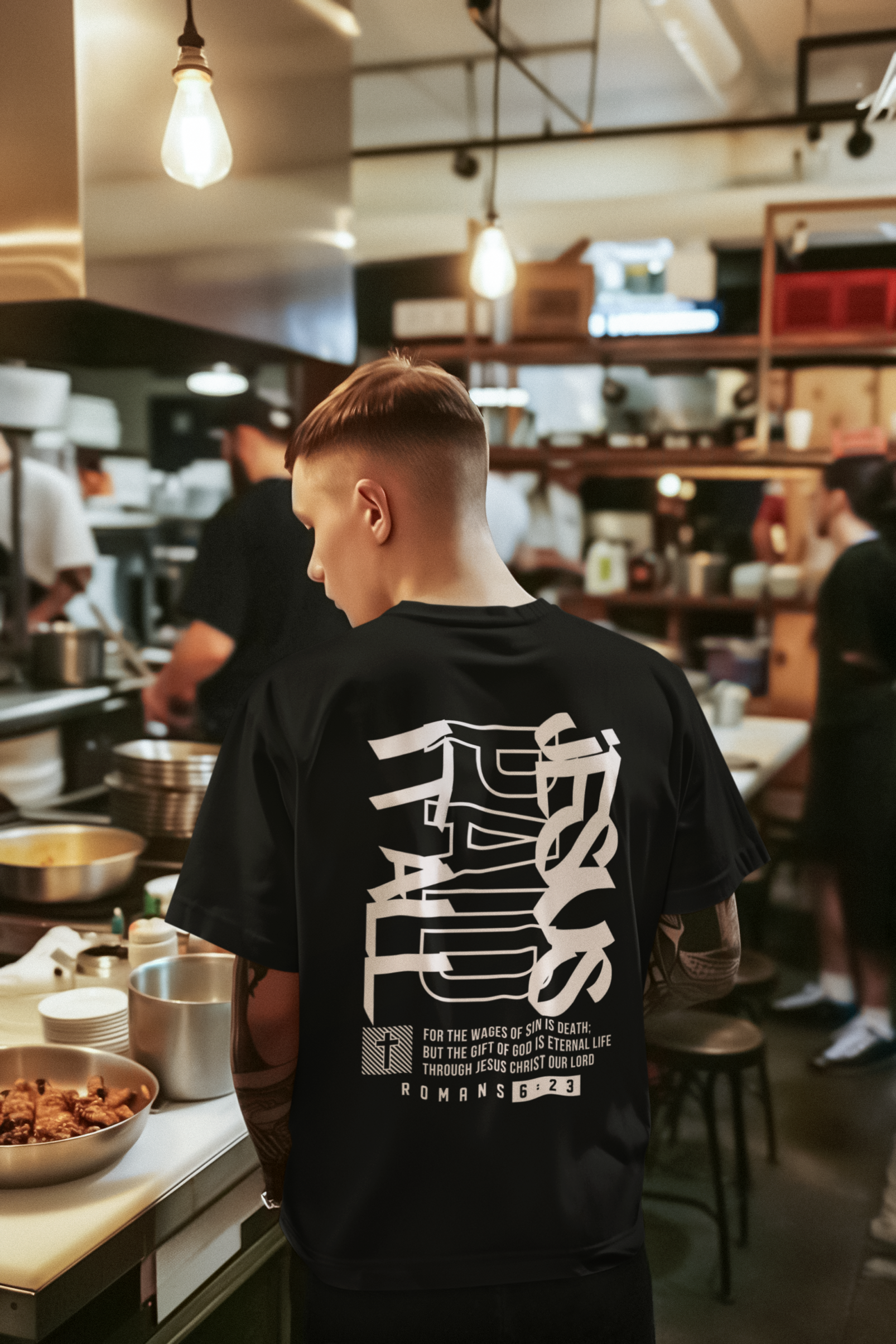 Jesus Paid It All Christian Faith Unisex Jersey Short Sleeve Tee product thumbnail image Jesus Paid It All Christian Faith Unisex Jersey Short Sleeve Tee product thumbnail image