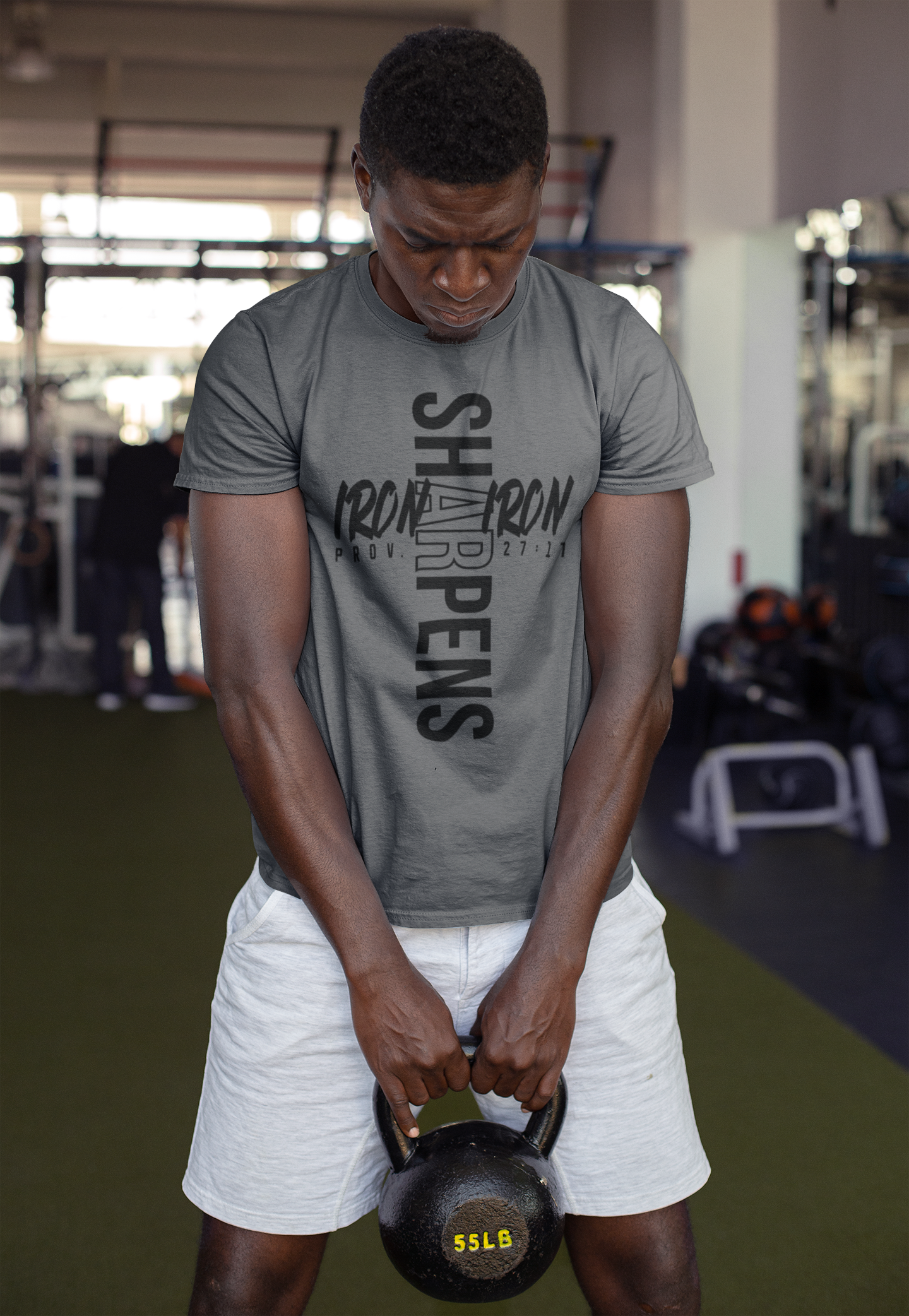 Iron Sharpens Iron - Christian Faith Unisex Tee product thumbnail image Iron Sharpens Iron - Christian Faith Unisex Tee product thumbnail image