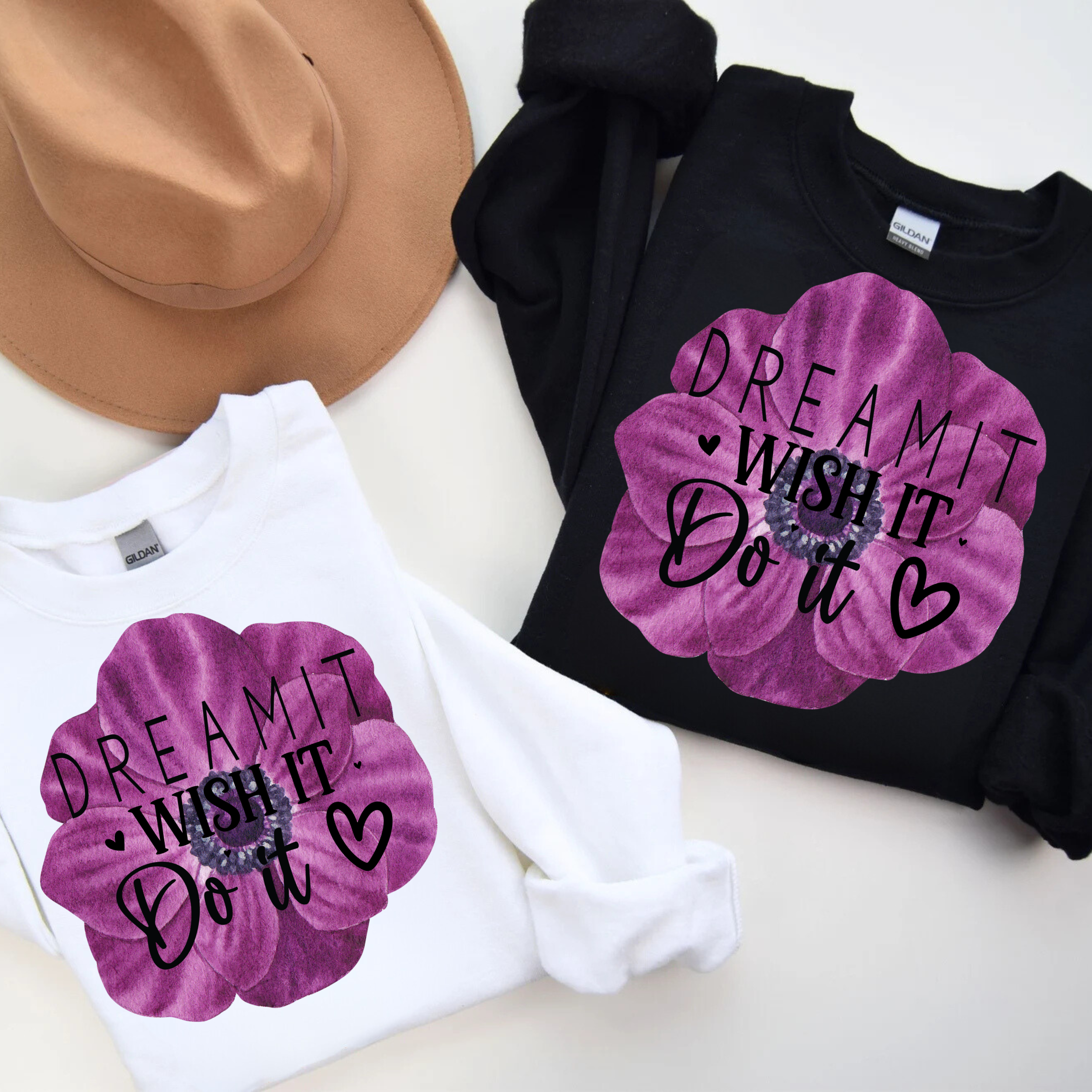 Dream It, Wish It, Do It Unisex Tee - Motivational Shirt product thumbnail image Dream It, Wish It, Do It Unisex Tee - Motivational Shirt product thumbnail image