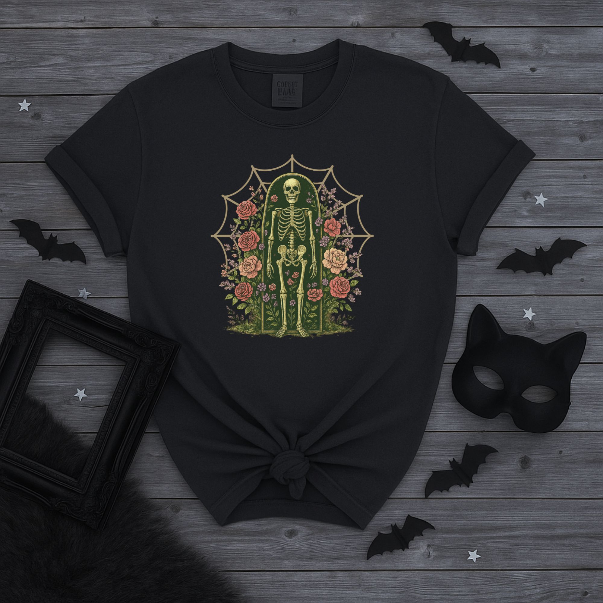 Floral Skeleton T-shirt product thumbnail image