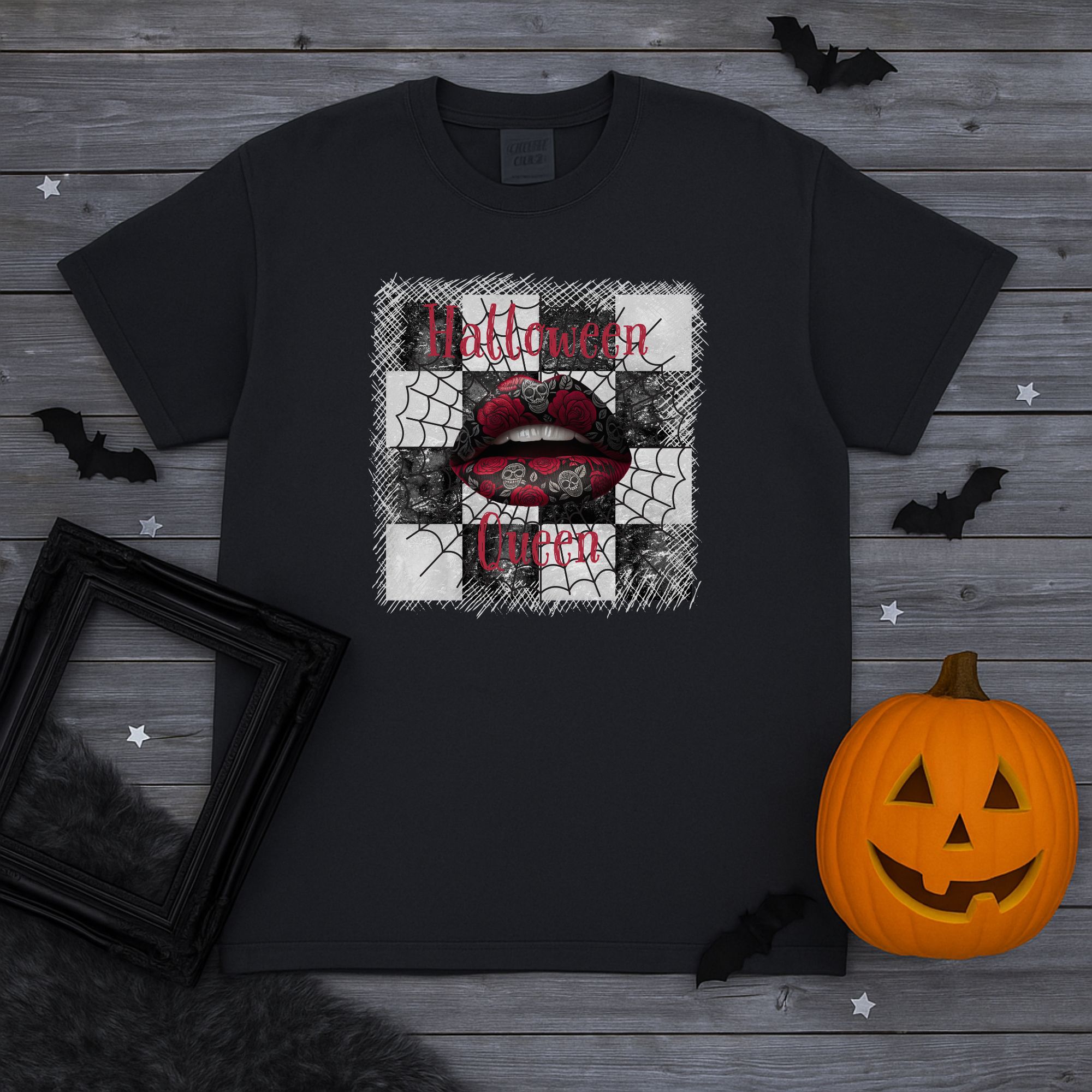 Halloween Queen Lips T-shirt product thumbnail image Halloween Queen Lips T-shirt product thumbnail image