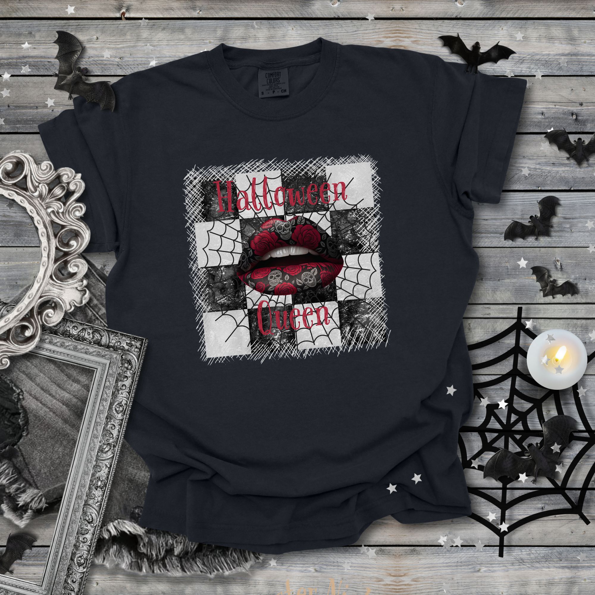Halloween Queen Lips T-shirt product thumbnail image Halloween Queen Lips T-shirt product thumbnail image