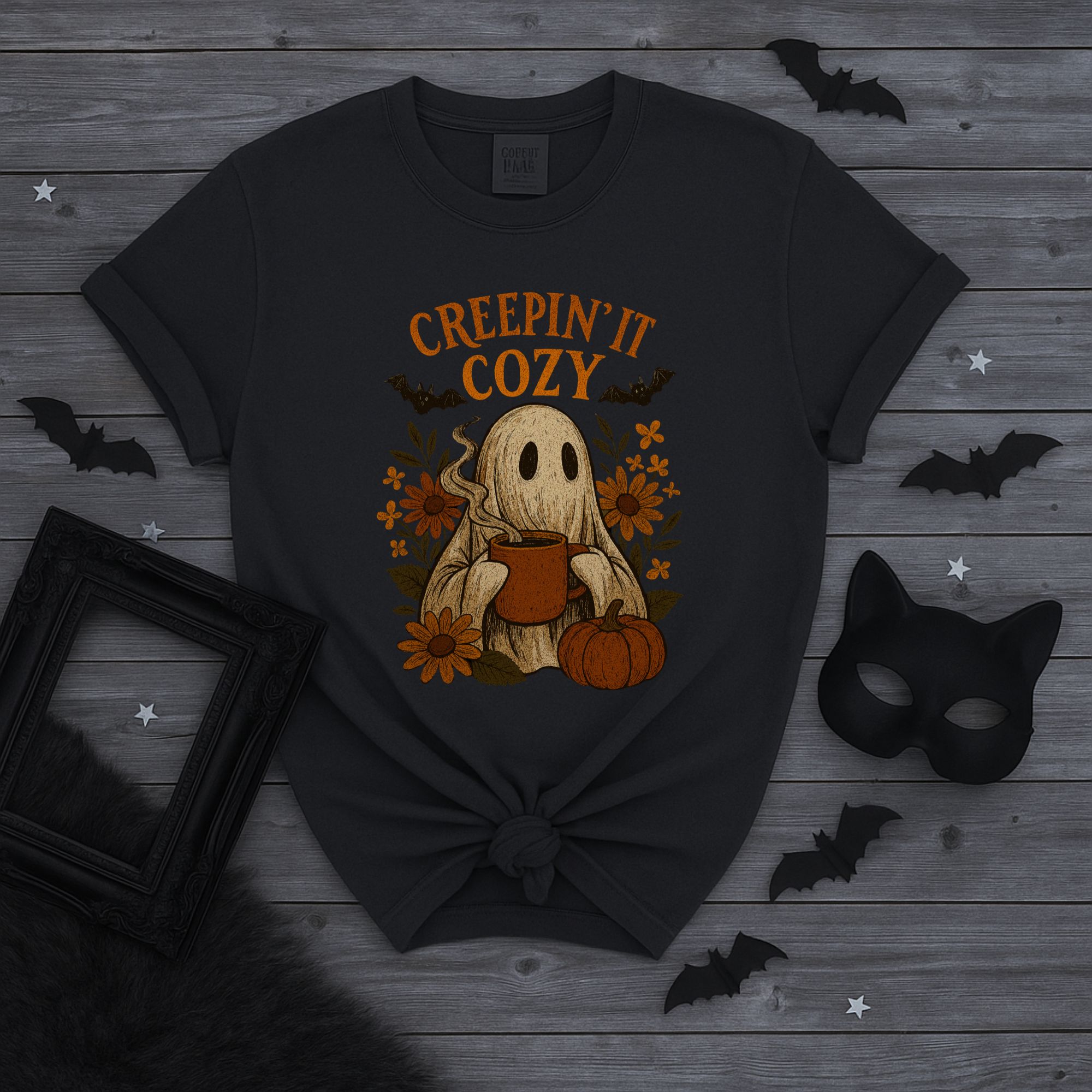  Creepin It Cozy Halloween Shirt product thumbnail image