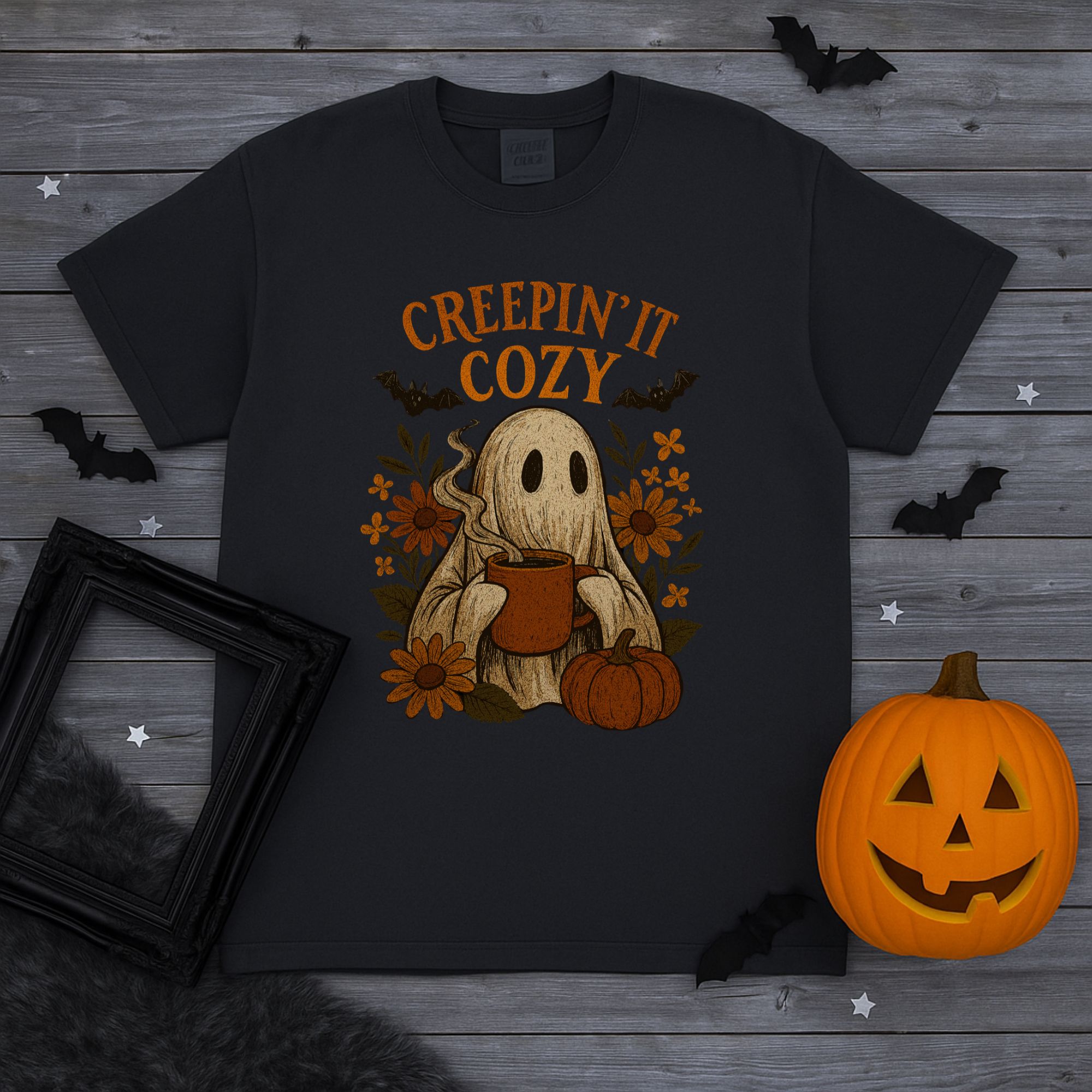  Creepin It Cozy Halloween Shirt product thumbnail image