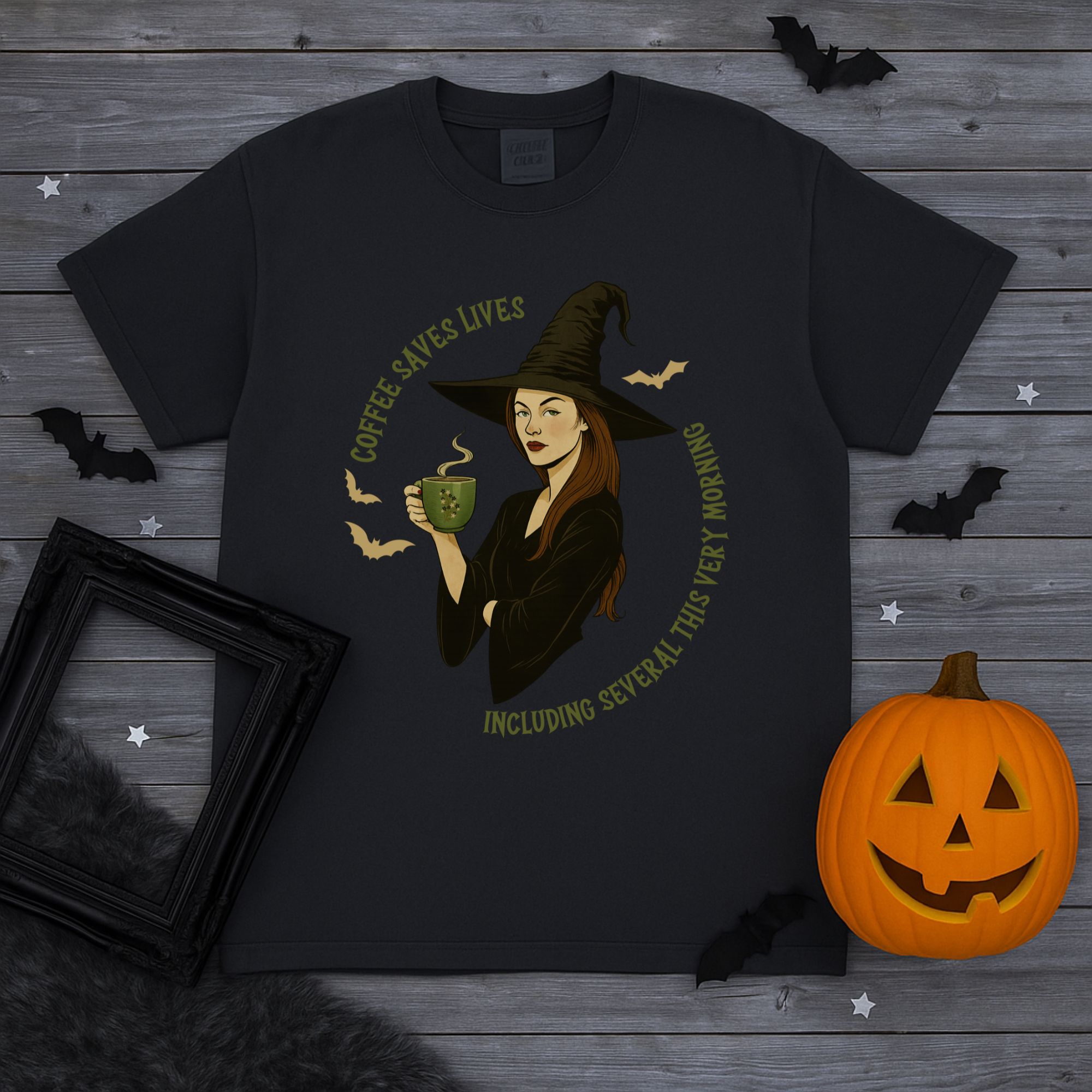 Witch Coffee T-Shirt  product thumbnail image