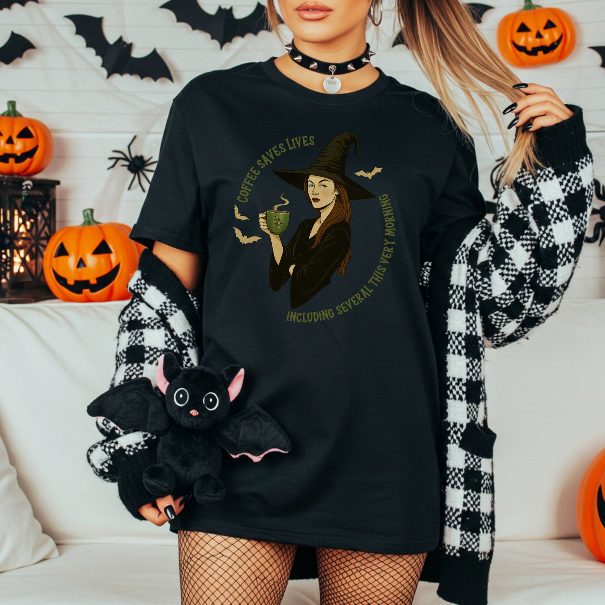 Witch Coffee T-Shirt  product thumbnail image