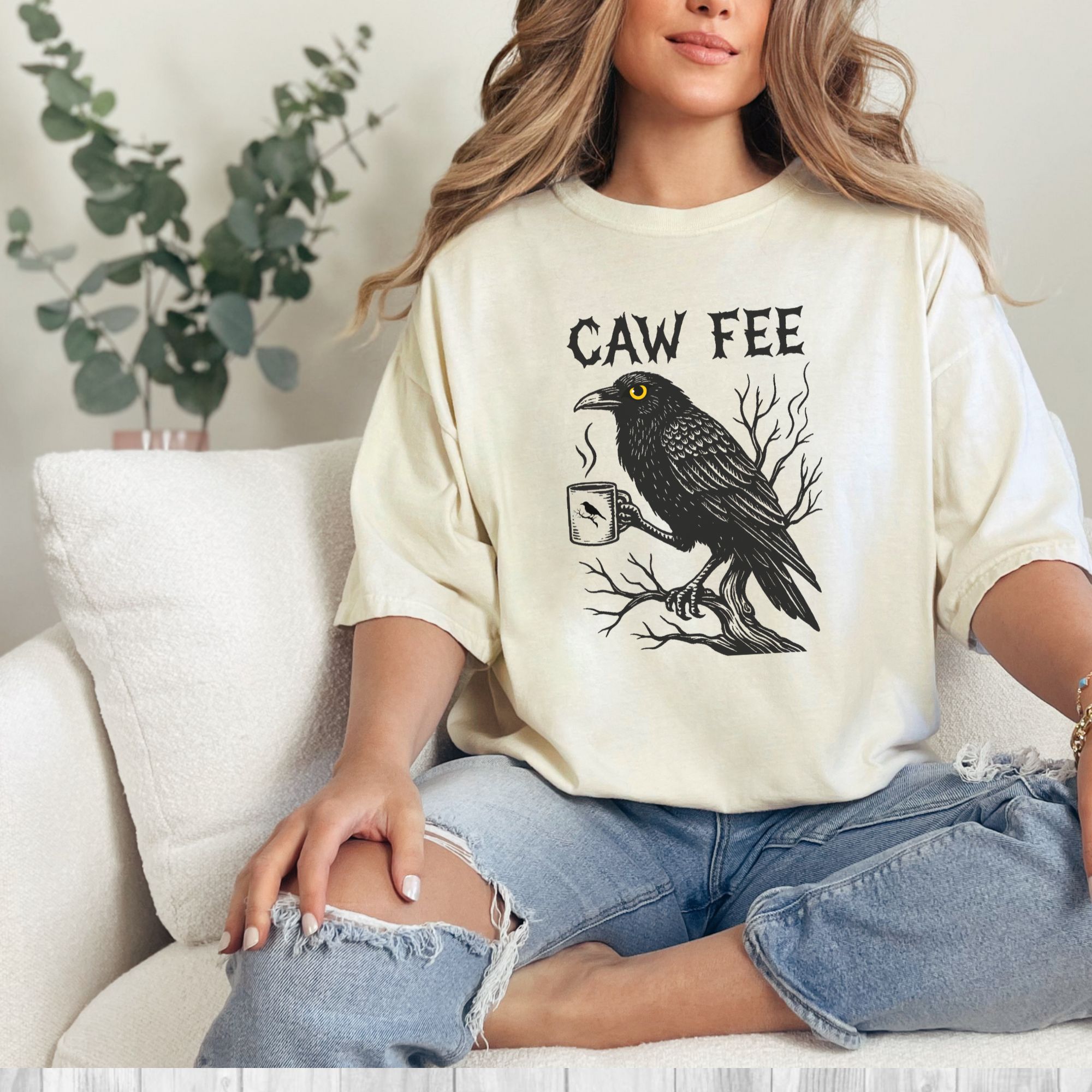 CAW FEE Raven Shirt product thumbnail image CAW FEE Raven Shirt product thumbnail image