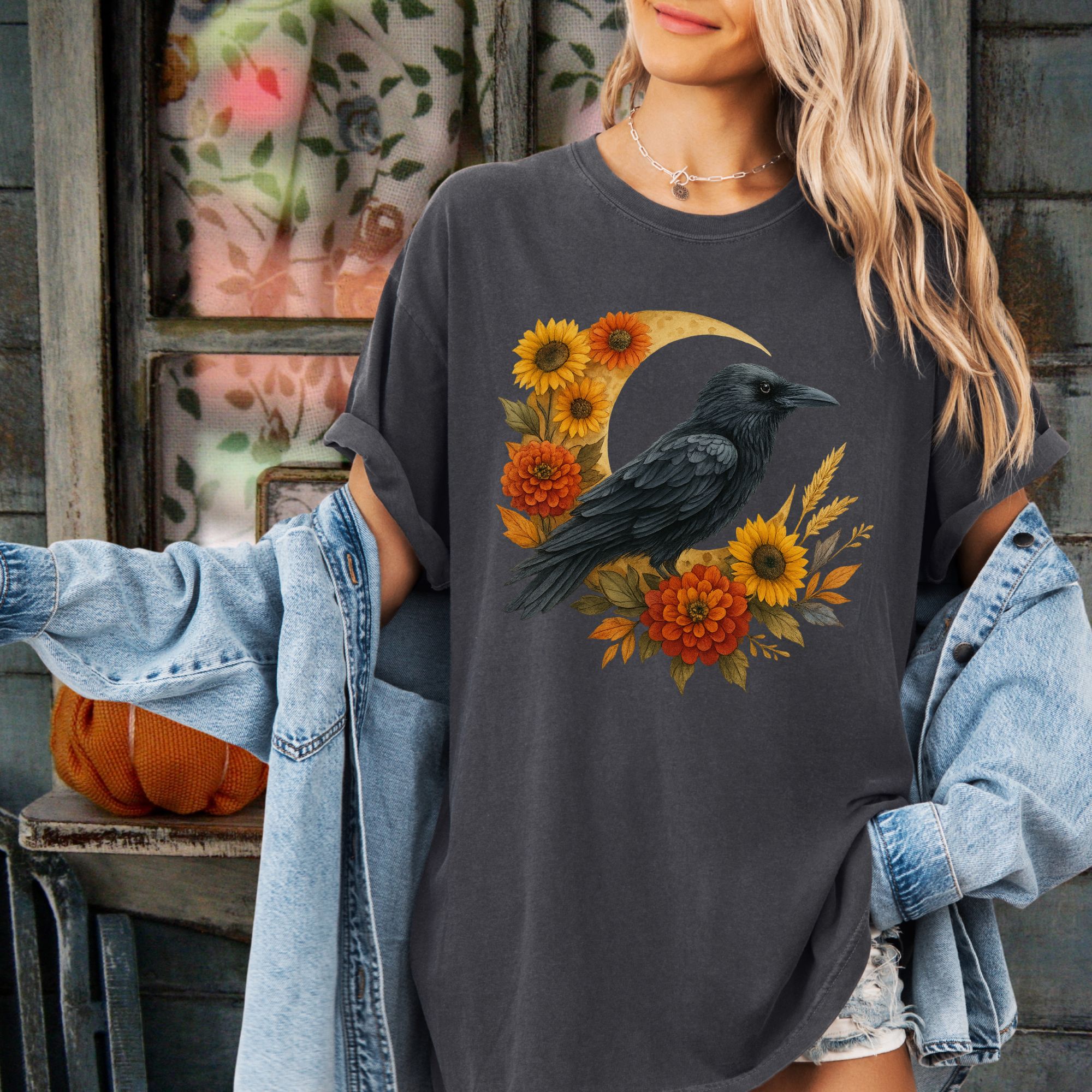 Autumn Raven Moon Shirt
