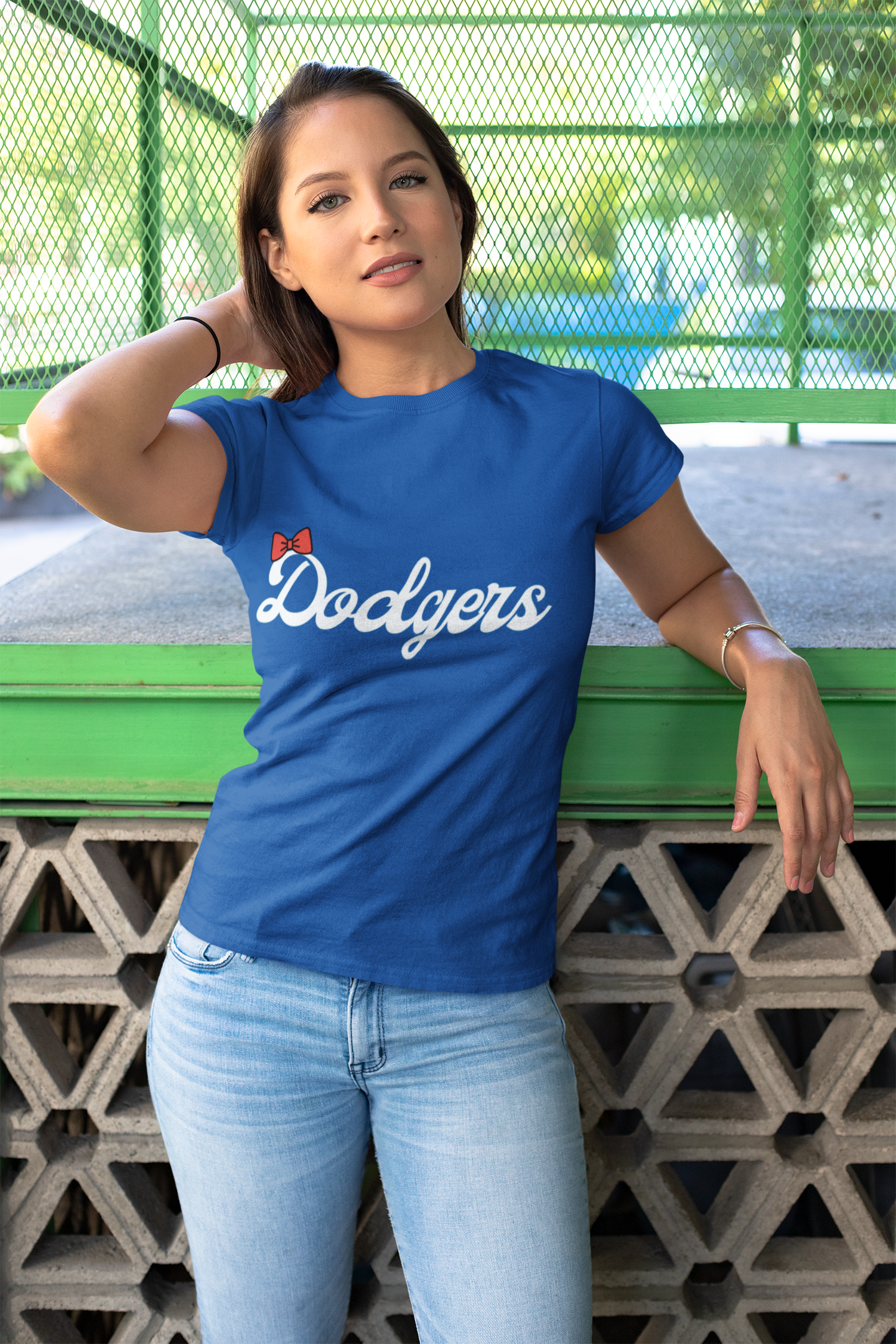 Stylish Dodgers Women's Tee, Casual Graphic Top for Sports Fans, Perfect for Game Day, Gifting, Everyday Wear product thumbnail image