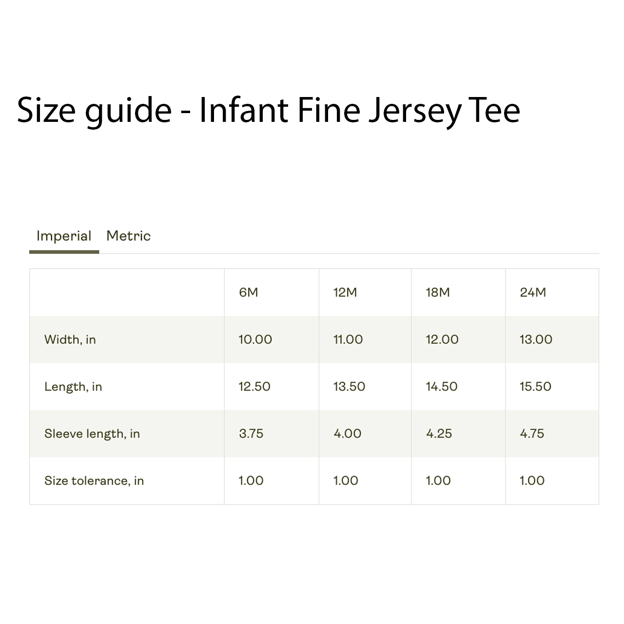Peace &amp; Love - Infant Fine Jersey Tee product thumbnail image