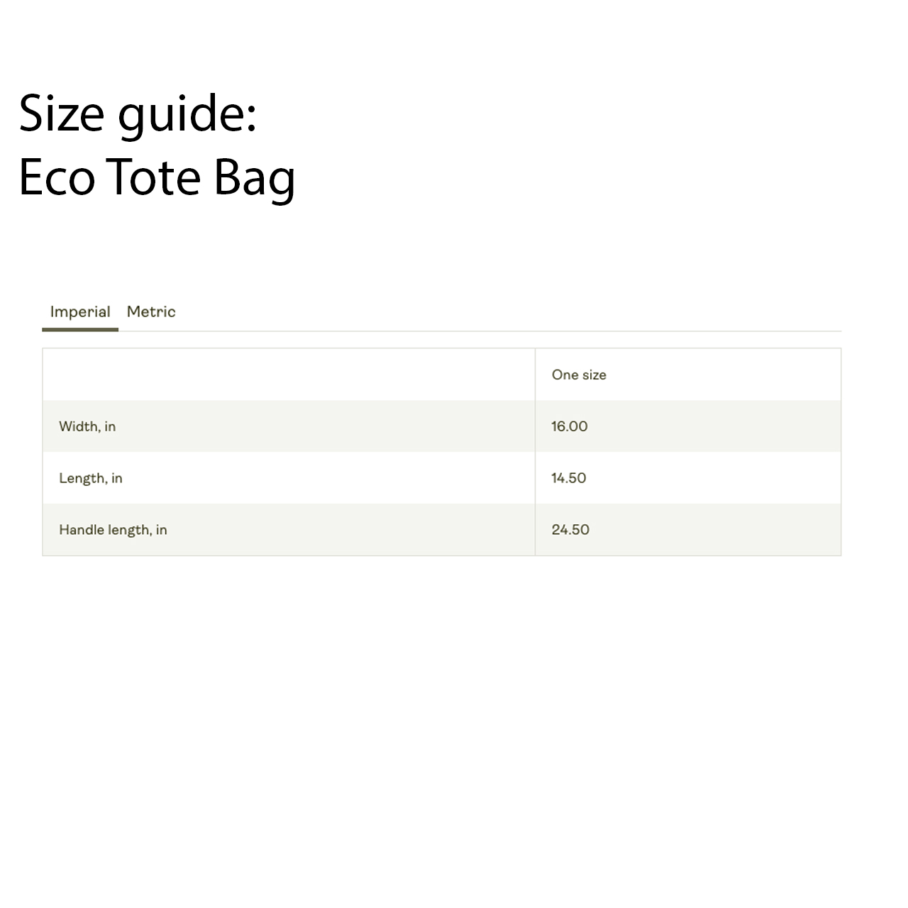 Love - Eco Tote Bag product thumbnail image