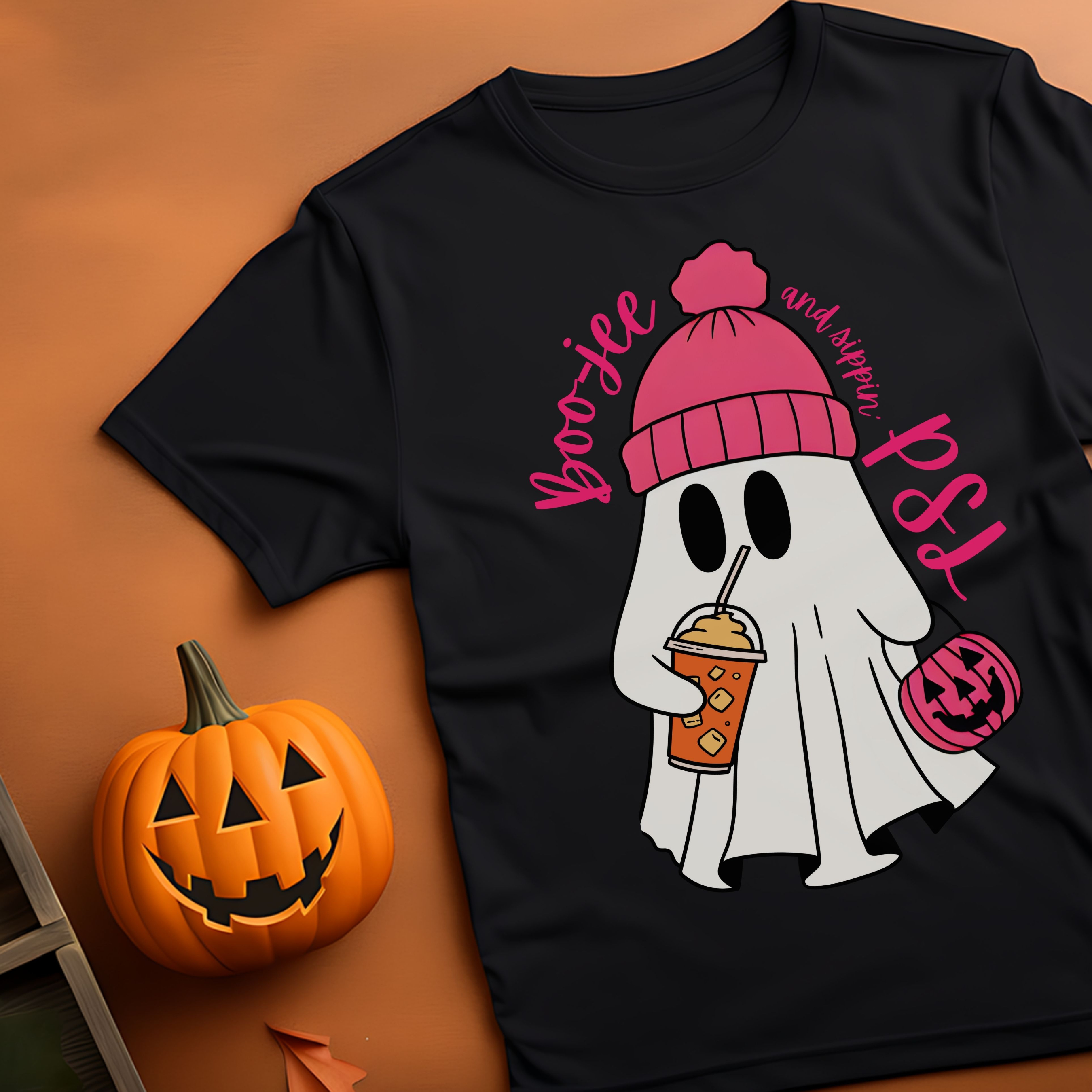 Boo-jee Ghost T-shirt, Unisex Apparel, Cute Ghost Shirt, Halloween Wear product thumbnail image