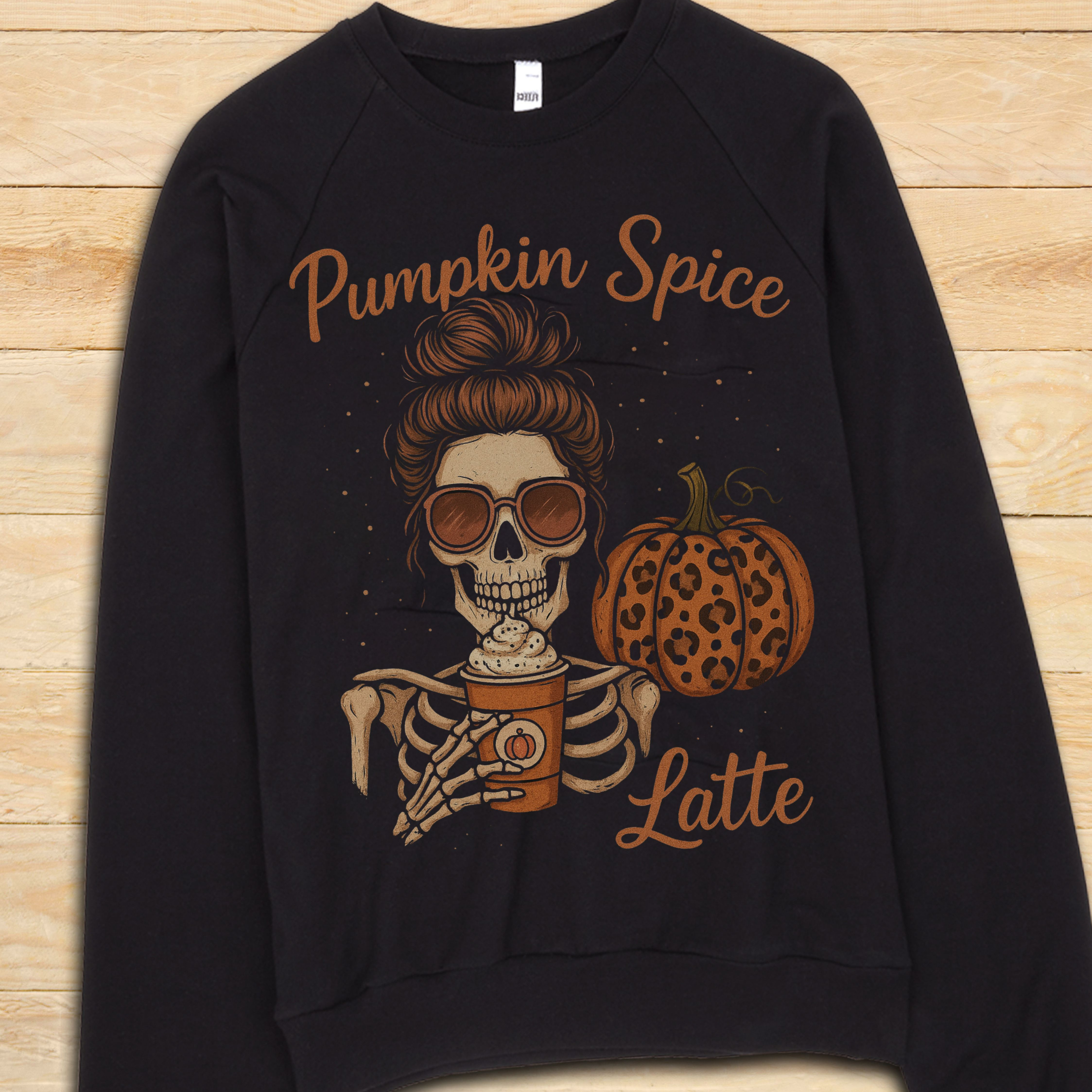 Cozy Pumpkin Spice Sweatshirt, Fall Fashion, Halloween Apparel, Cute Sweatshirt, Gifts for Coffee Lovers, Unisex Crewneck