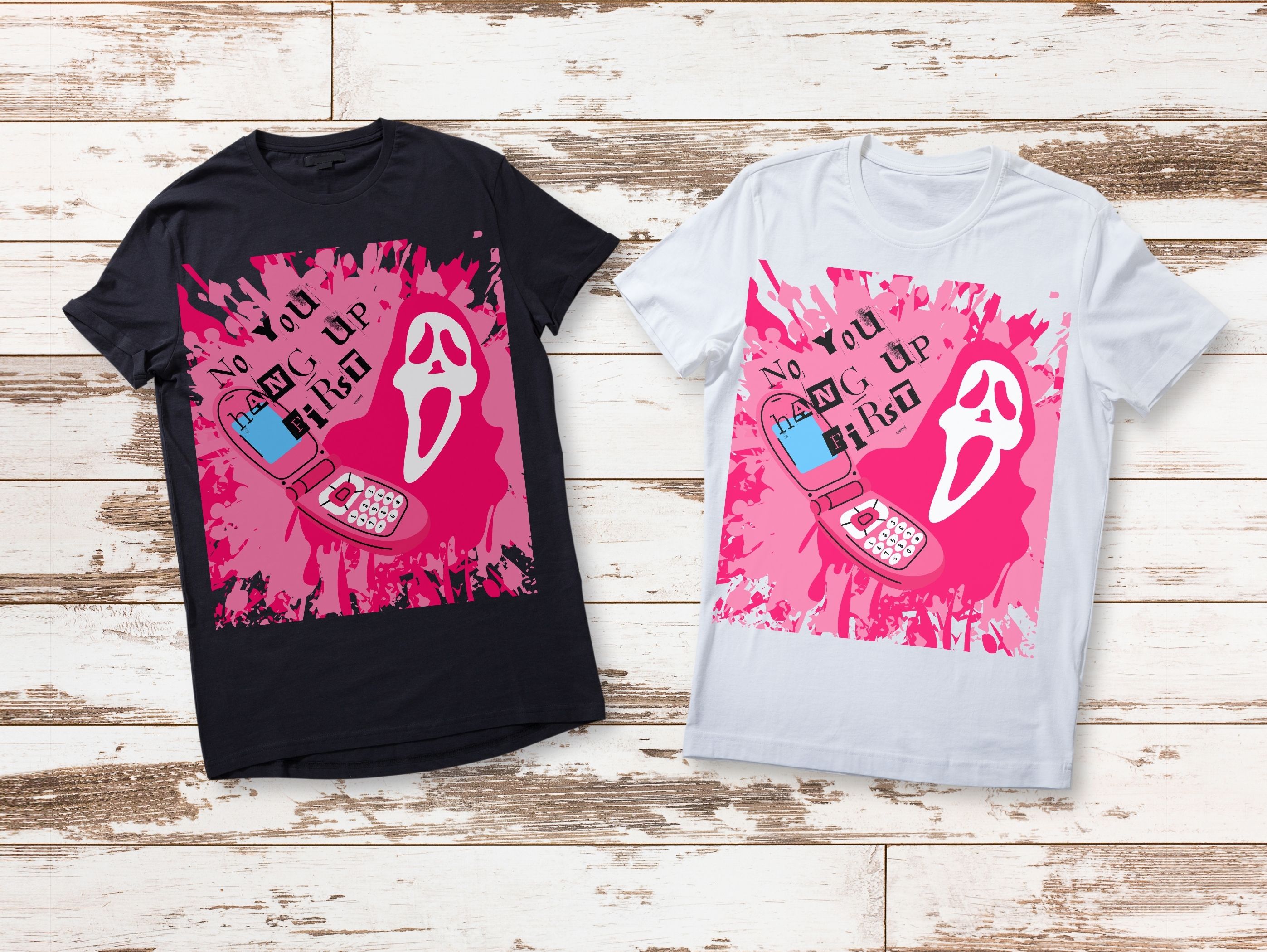 Ghost face Horror T-Shirt, Vintage Style Unisex Tee, Perfect for Halloween, Movie Nights, Fun Casual Wear product thumbnail image