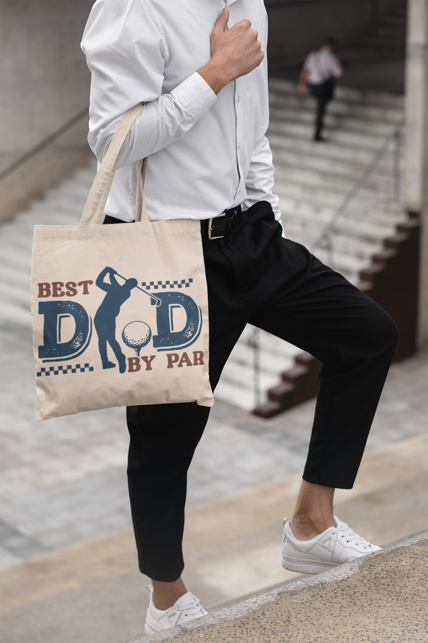 Golf Tote Bag - Best Dad by Par - Father's Day Gift product thumbnail image