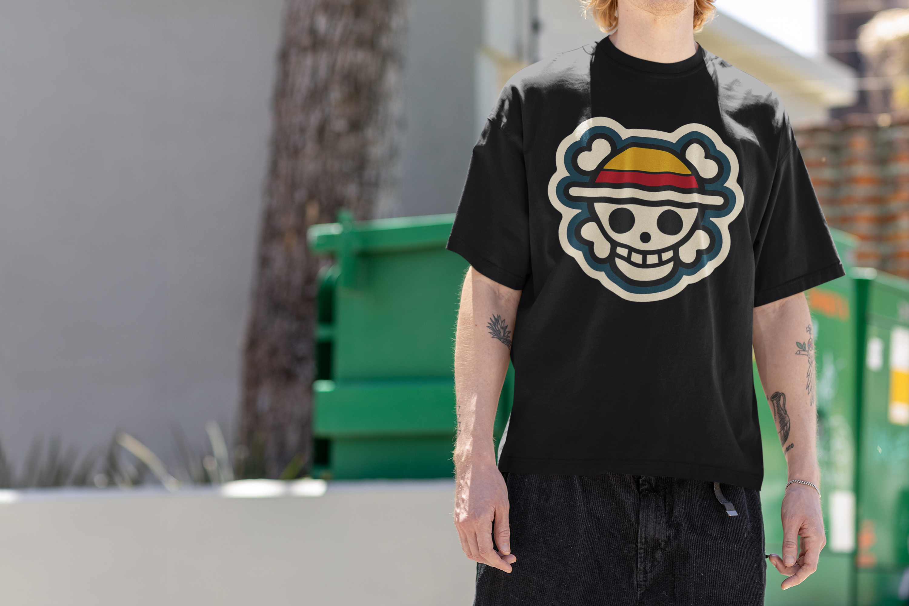 Skeliton Tee for One Piece Fans product thumbnail image
