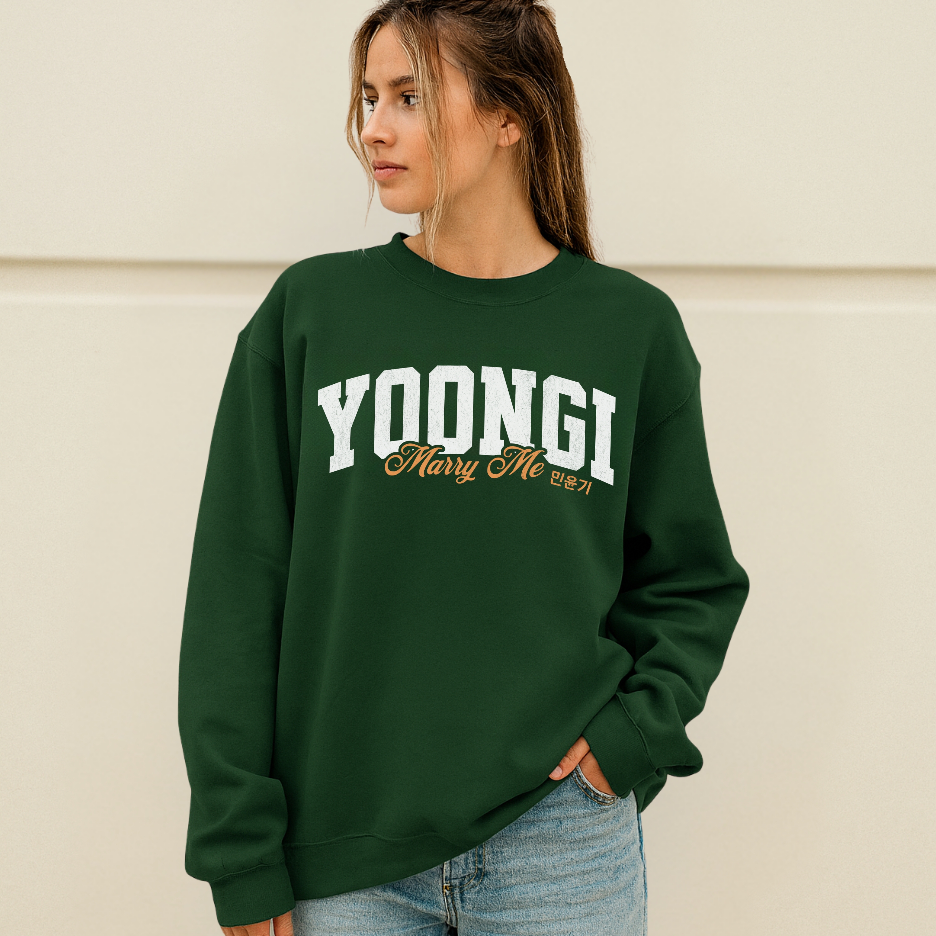Yoongi Marry Me Unisex Sweatshirt 