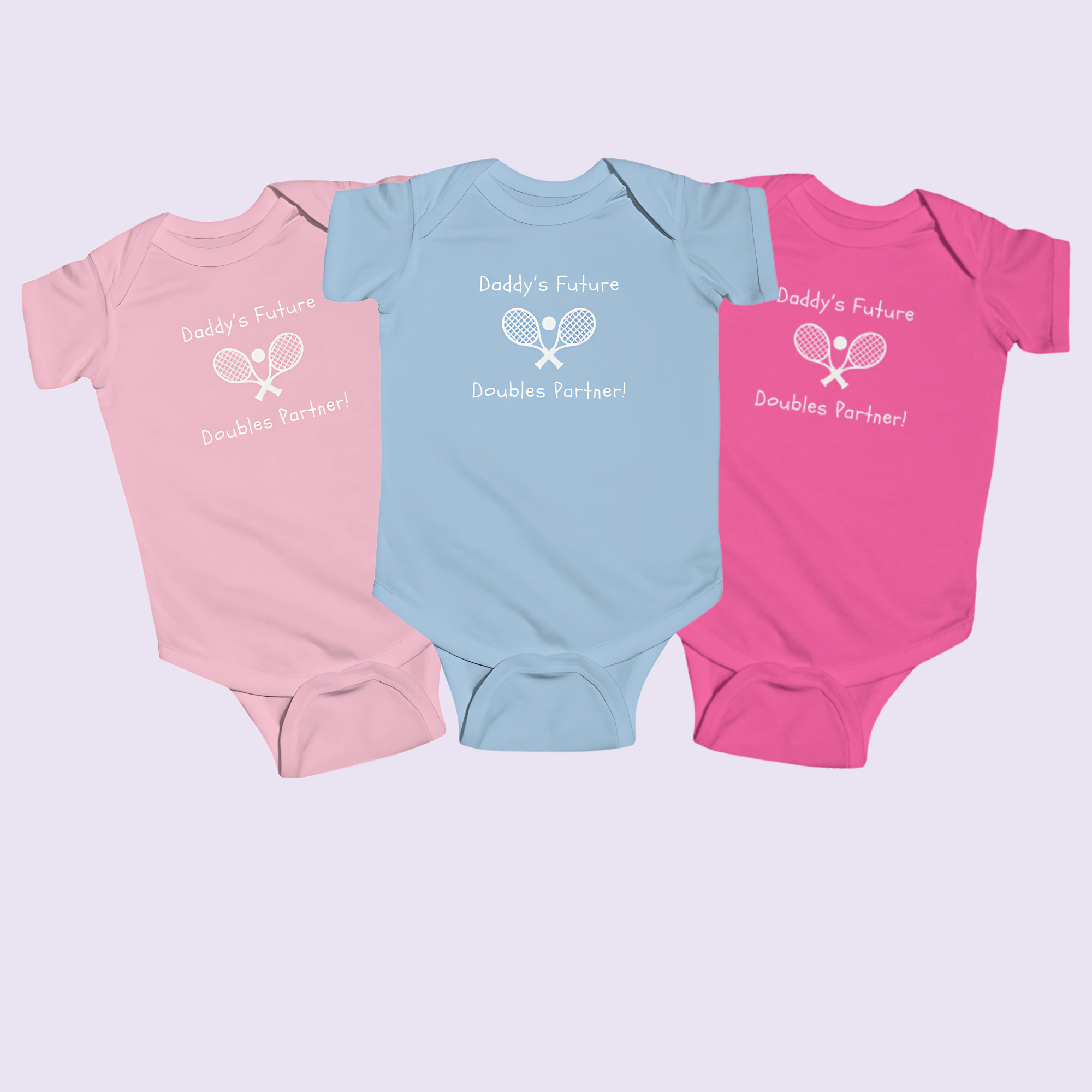 Newborn Tennis Bodysuit for Boys and Girls – Tennis Dreams Theme, Gift for Mom!
