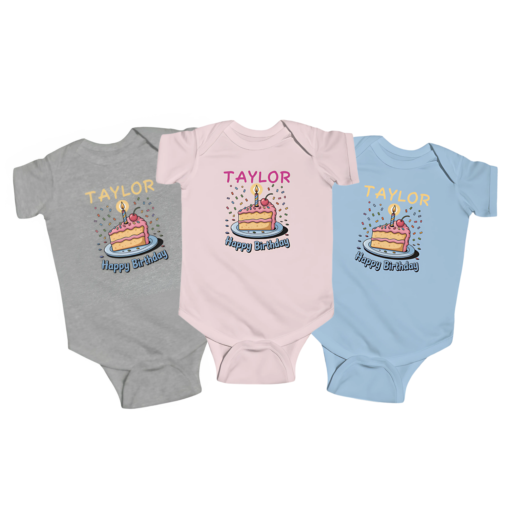 Personalized First Birthday Infant Bodysuit, Newborn Outfit, Gift for Mom, Custom Baby Outfit - Baby Shower Gift, Coming Home Outfit, Gender