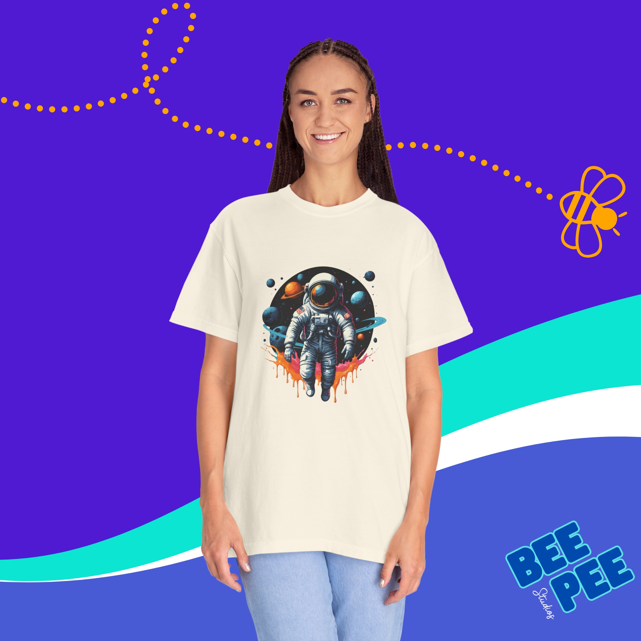 Astronaut Space Original Graphic T-Shirt product thumbnail image