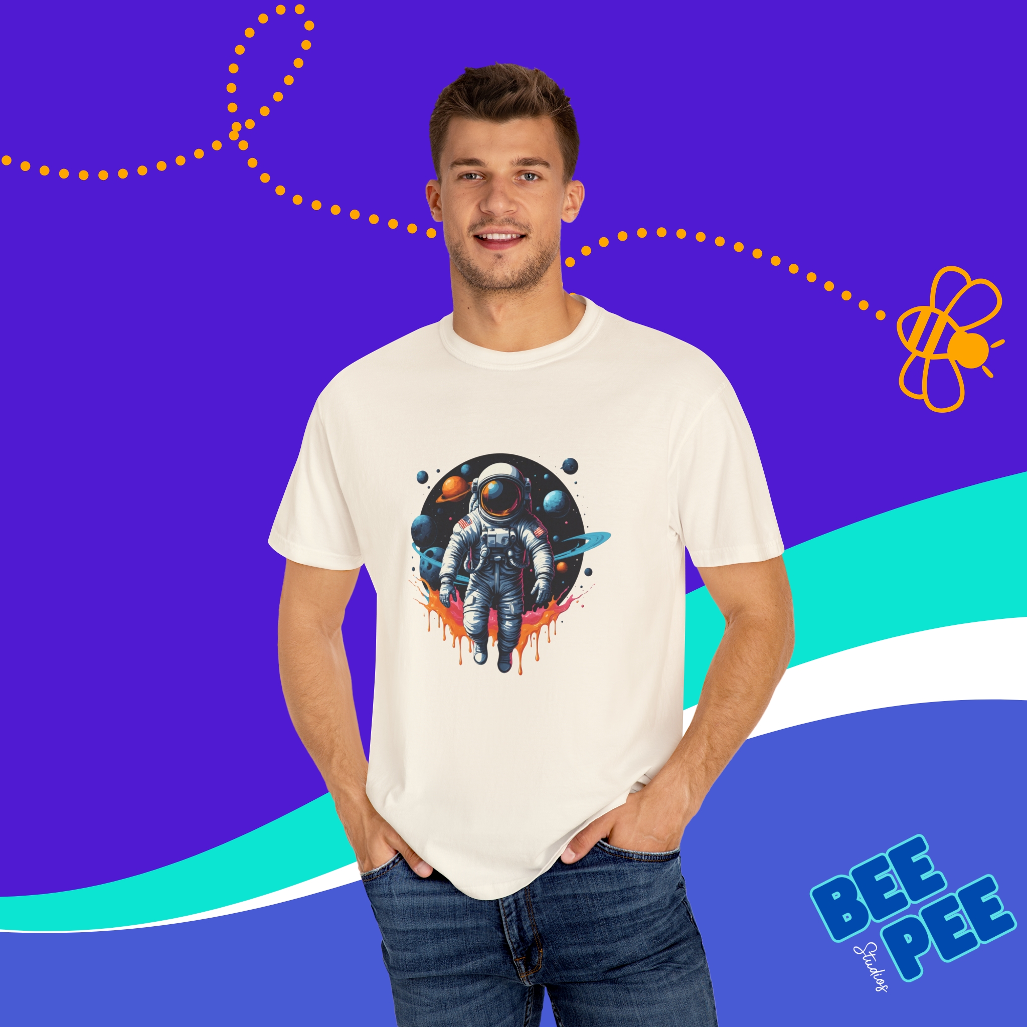 Astronaut Space Original Graphic T-Shirt product thumbnail image