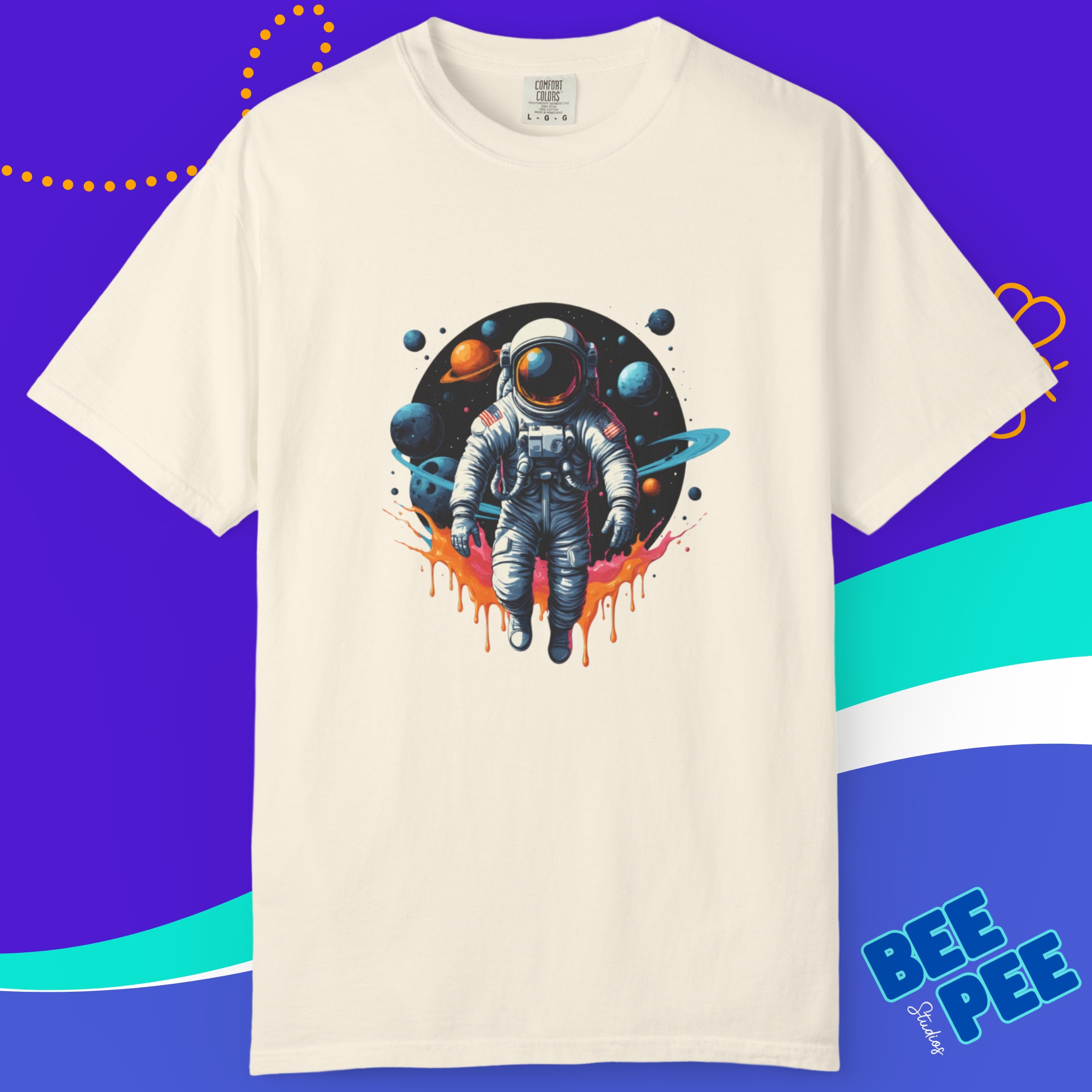 Astronaut Space Original Graphic T-Shirt
