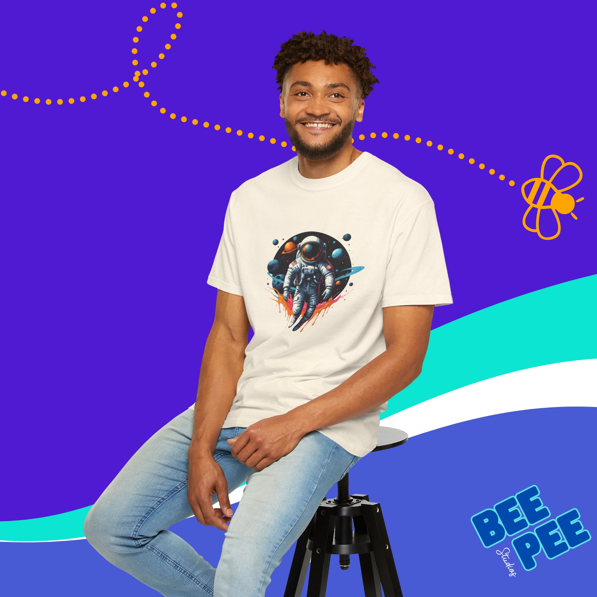 Astronaut Space Original Graphic T-Shirt product thumbnail image