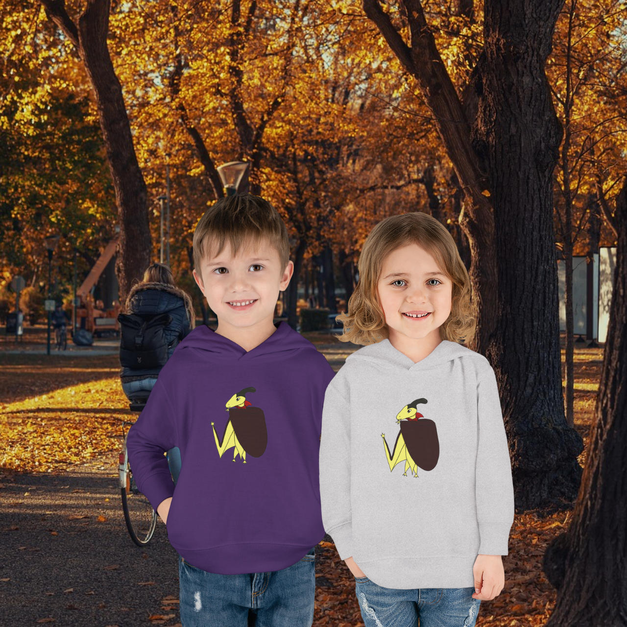 Pam the Vampire Toddler Pullover Fleece Hoodie product thumbnail image