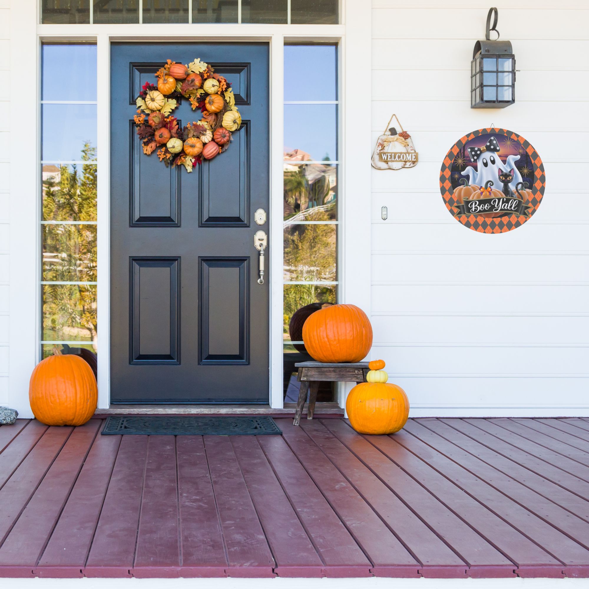 Boo Halloween Wooden Sign product thumbnail image