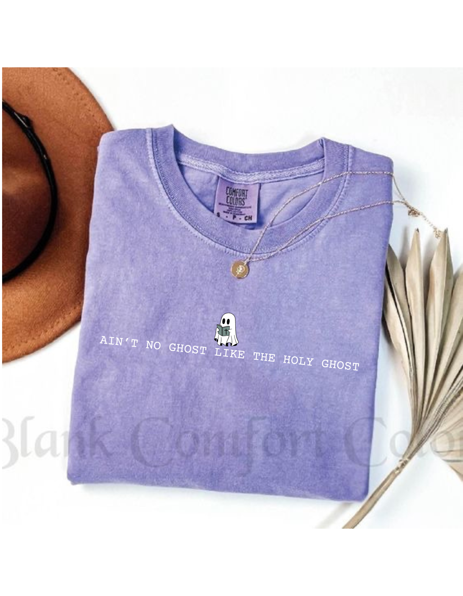 Ain’t no ghost like the Holy Ghost Garment-Dyed T-Shirt for Casual Comfort, Perfect Gift for Birthdays, Summer Festivals, and Everyday Wear, Unisex Tee, Soft Cotton Top product thumbnail image Ain’t no ghost like the Holy Ghost Garment-Dyed T-Shirt for Casual Comfort, Perfect Gift for Birthdays, Summer Festivals, and Everyday Wear, Unisex Tee, Soft Cotton Top product thumbnail image