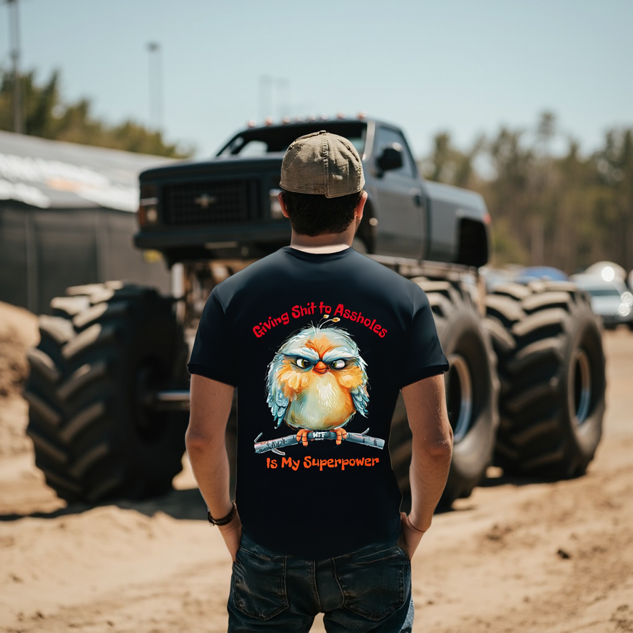 Sarcasm Tee - Giving Shit To Assholes Is My Superpower