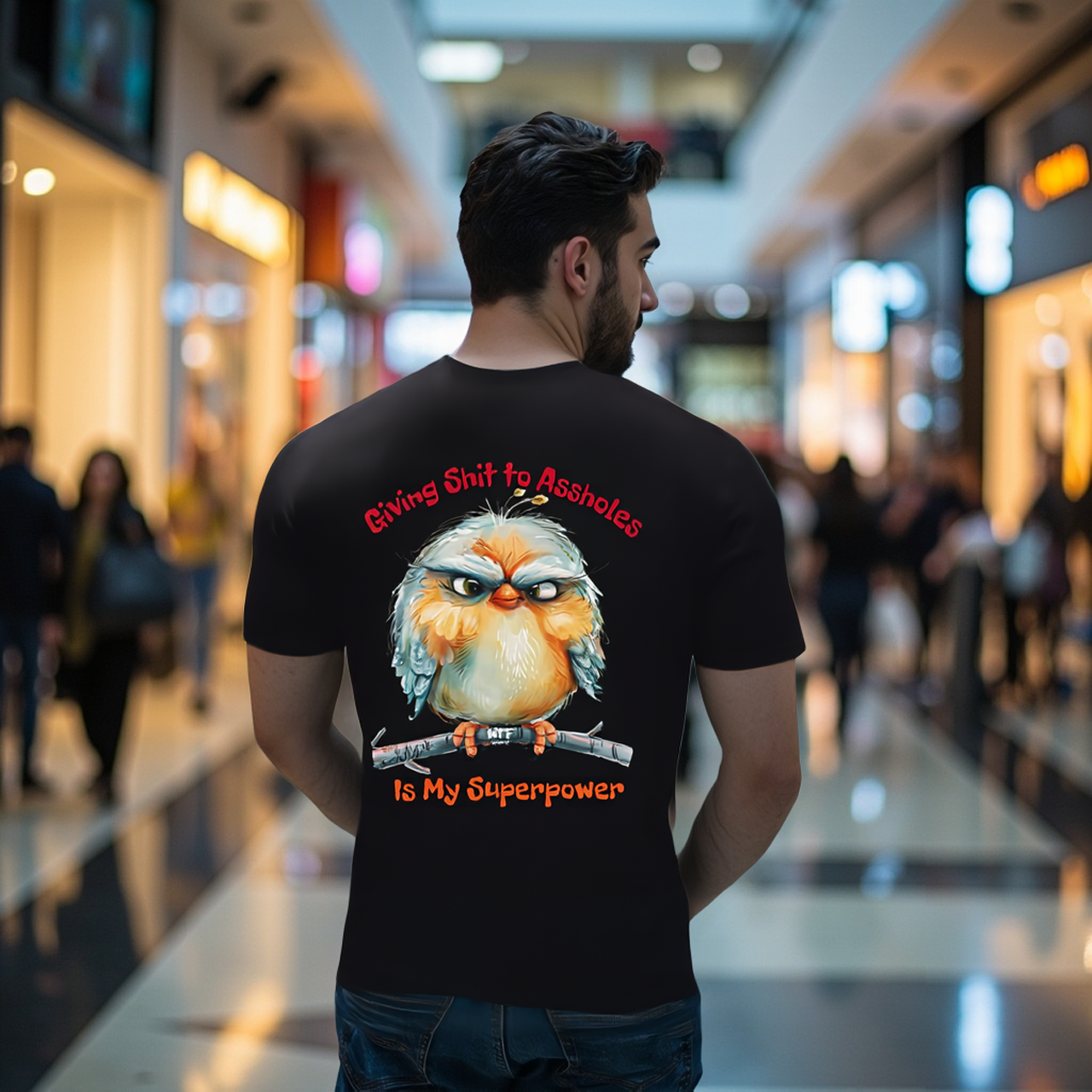 Sarcasm Tee - Giving Shit To Assholes Is My Superpower product thumbnail image