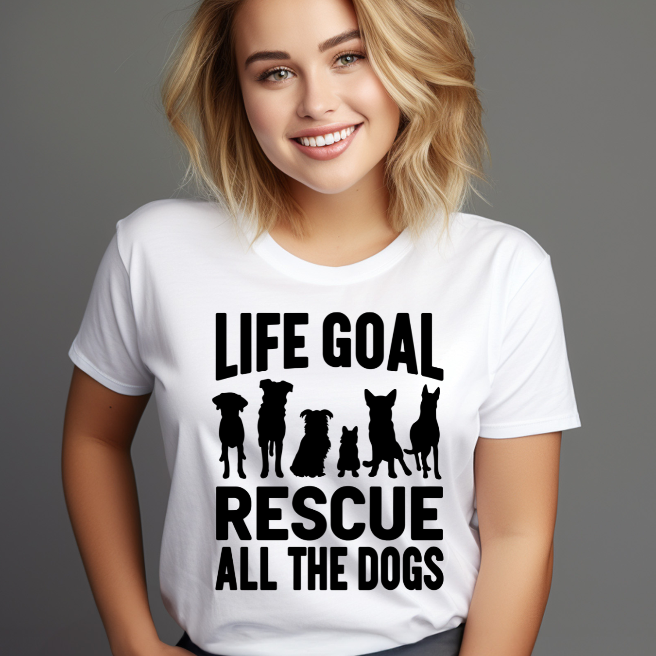 Rescue Dogs Unisex T-Shirt - Animal Lover Tee, Dog Rescue Shirt, Pet Adoption Gift, Funny Dog Meme Shirt
