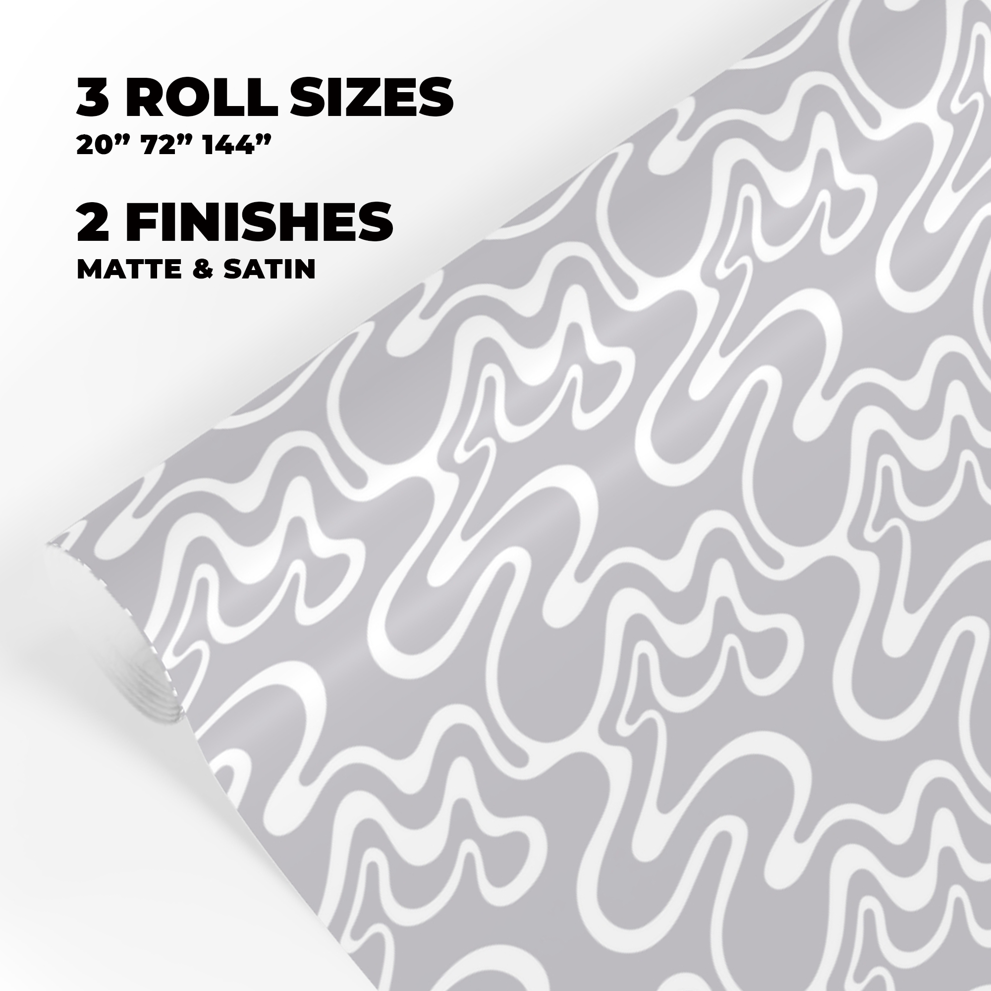 Psychedelic Swirl Gift Wrap in Your Custom Color product thumbnail image Psychedelic Swirl Gift Wrap in Your Custom Color product thumbnail image