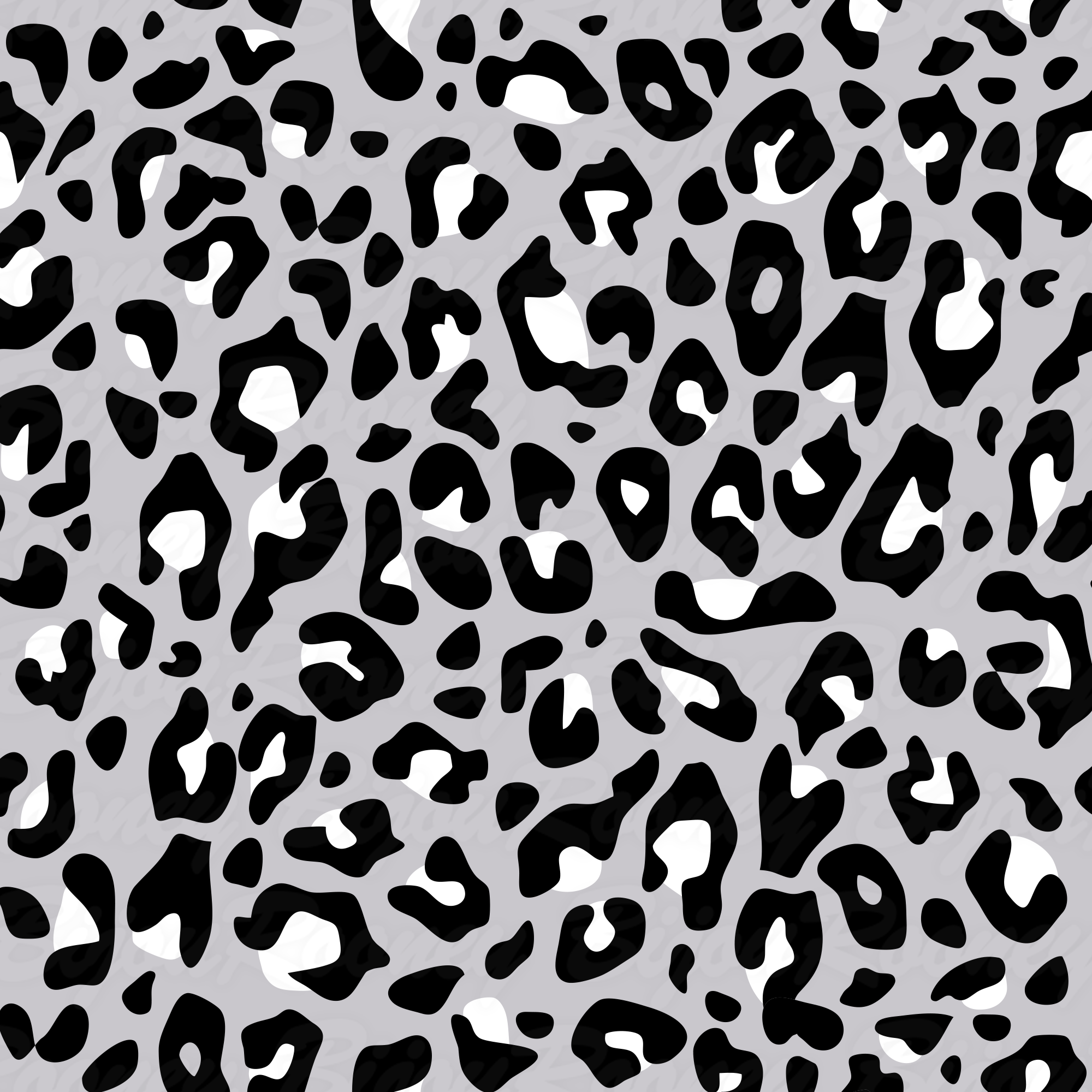 Leopard Print Gift Wrap in Your Custom Color product thumbnail image