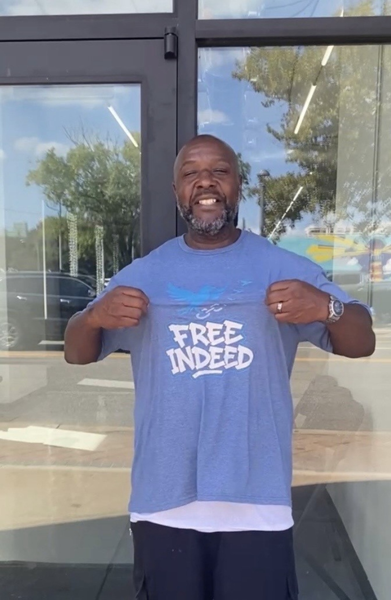 Unisex T-Shirt: Free Indeed, Inspirational Quote Tee, Gift for Freedom Lovers, Everyday Wear, Motivational Apparel product thumbnail image Unisex T-Shirt: Free Indeed, Inspirational Quote Tee, Gift for Freedom Lovers, Everyday Wear, Motivational Apparel product thumbnail image