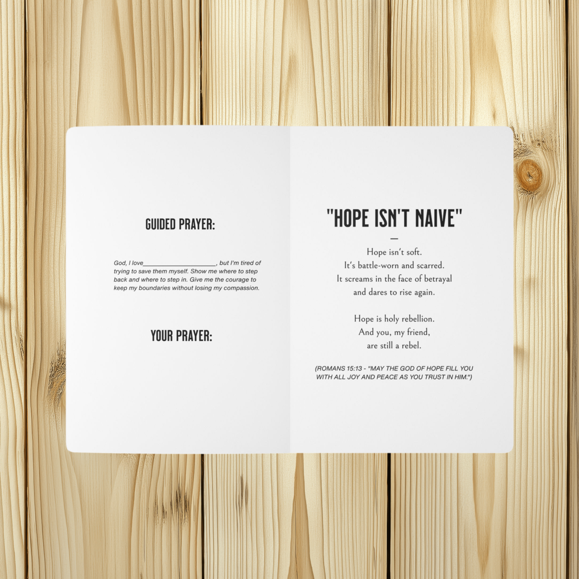 Inspirational Softcover Journal for Healing and Reflection, Mindfulness Journal, Gift for Surviving Addiction, Empowering [...] product thumbnail image