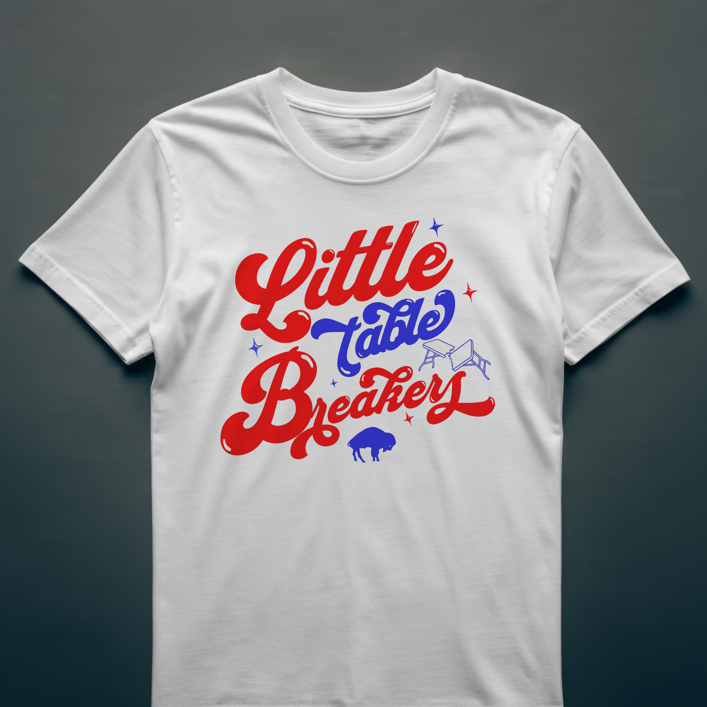 Little Table Breakers | Kids Tee | Buffalo Bills Mafia Kids Tee | Buffalo Originals product thumbnail image
