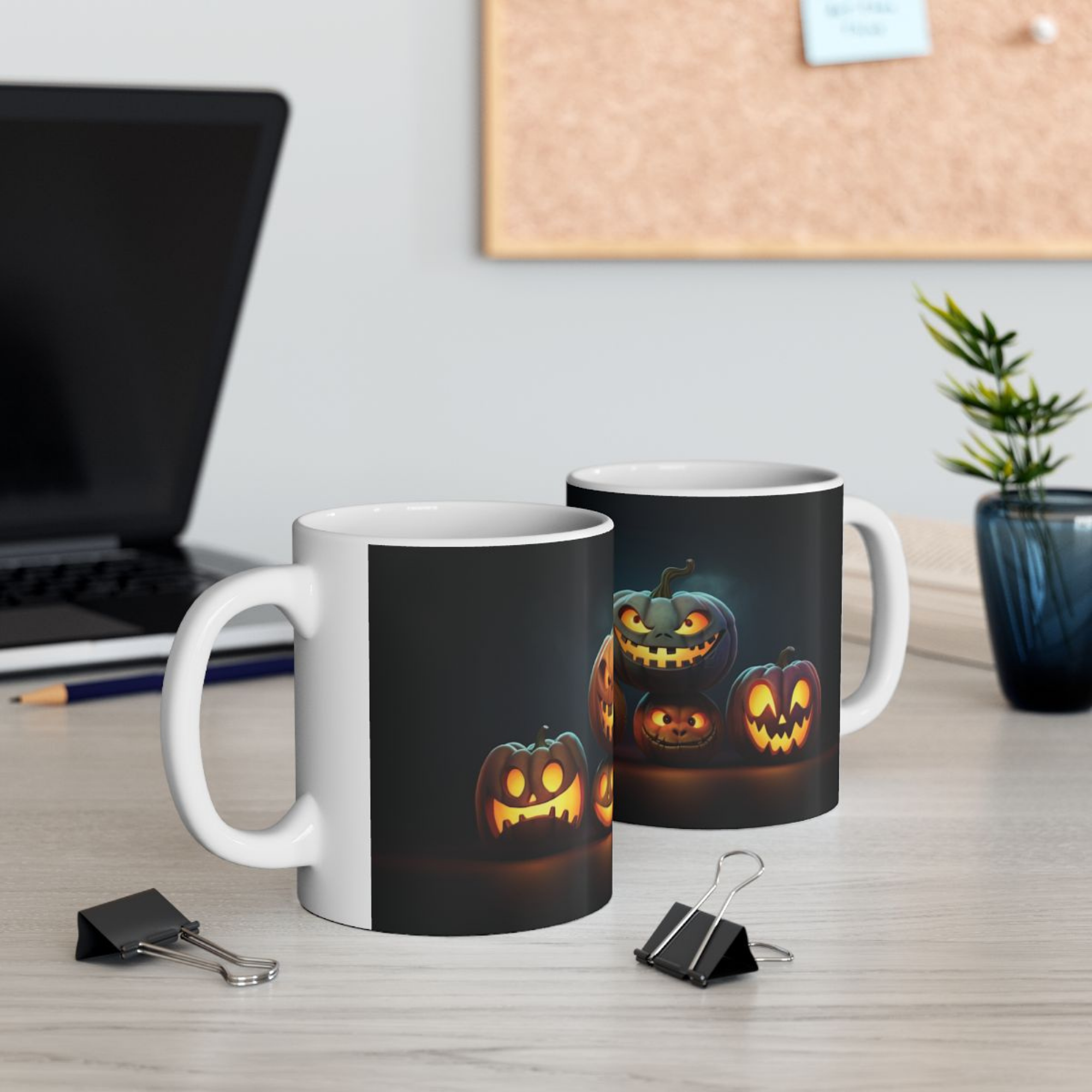 Halloween Witchs Brew Coffee Mug White Ceramic Spooky Pumpkin And Cauldron Design 11oz And 15oz Sizes Halloween Gift for Coffee Lovers Halloween Witchs Brew Coffee Mug White Ceramic Spooky Pumpkin And Cauldron Design 11oz And 15oz Sizes Halloween Gift for Coffee Lovers