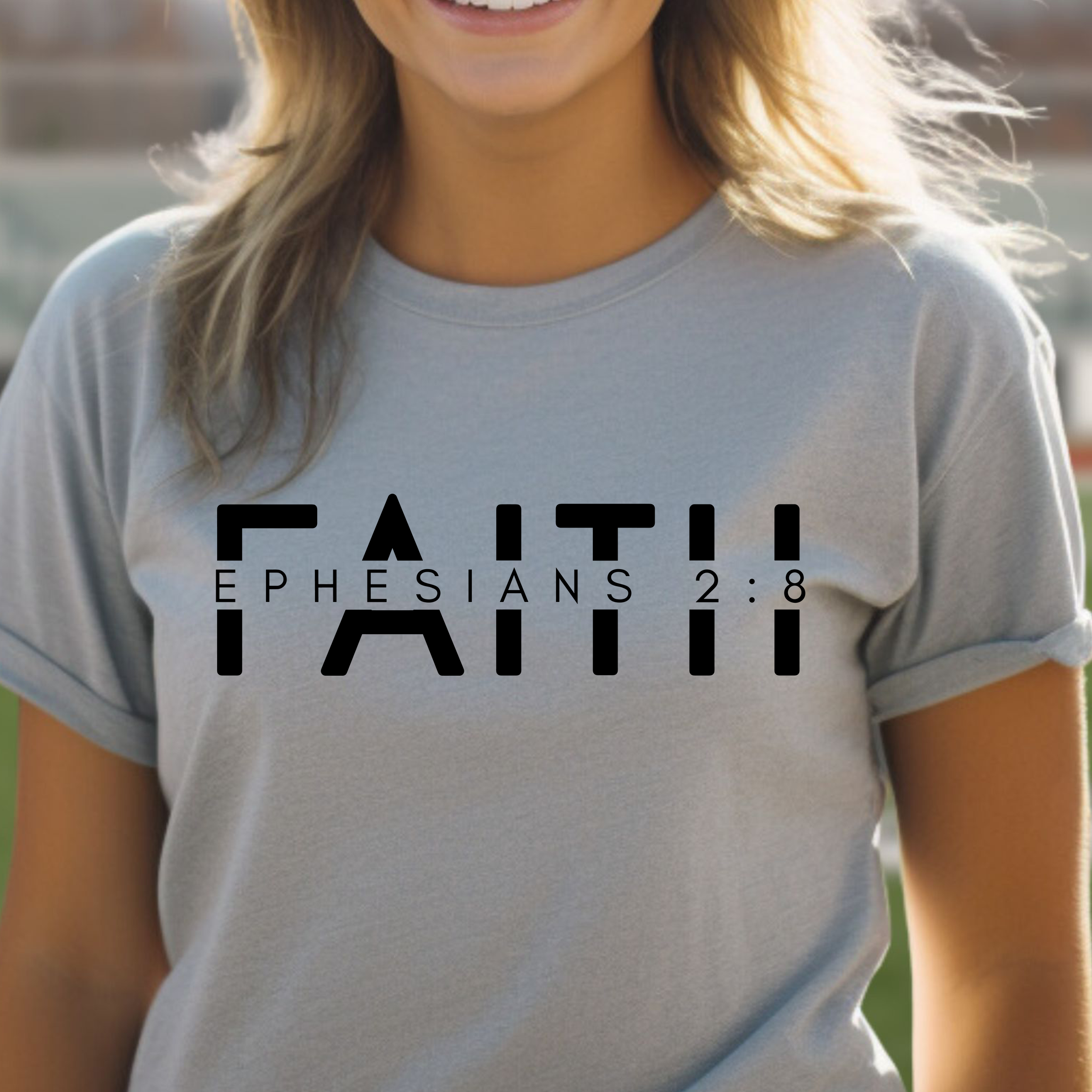 Faith - Women's Christian T-shirt product thumbnail image Faith - Women's Christian T-shirt product thumbnail image