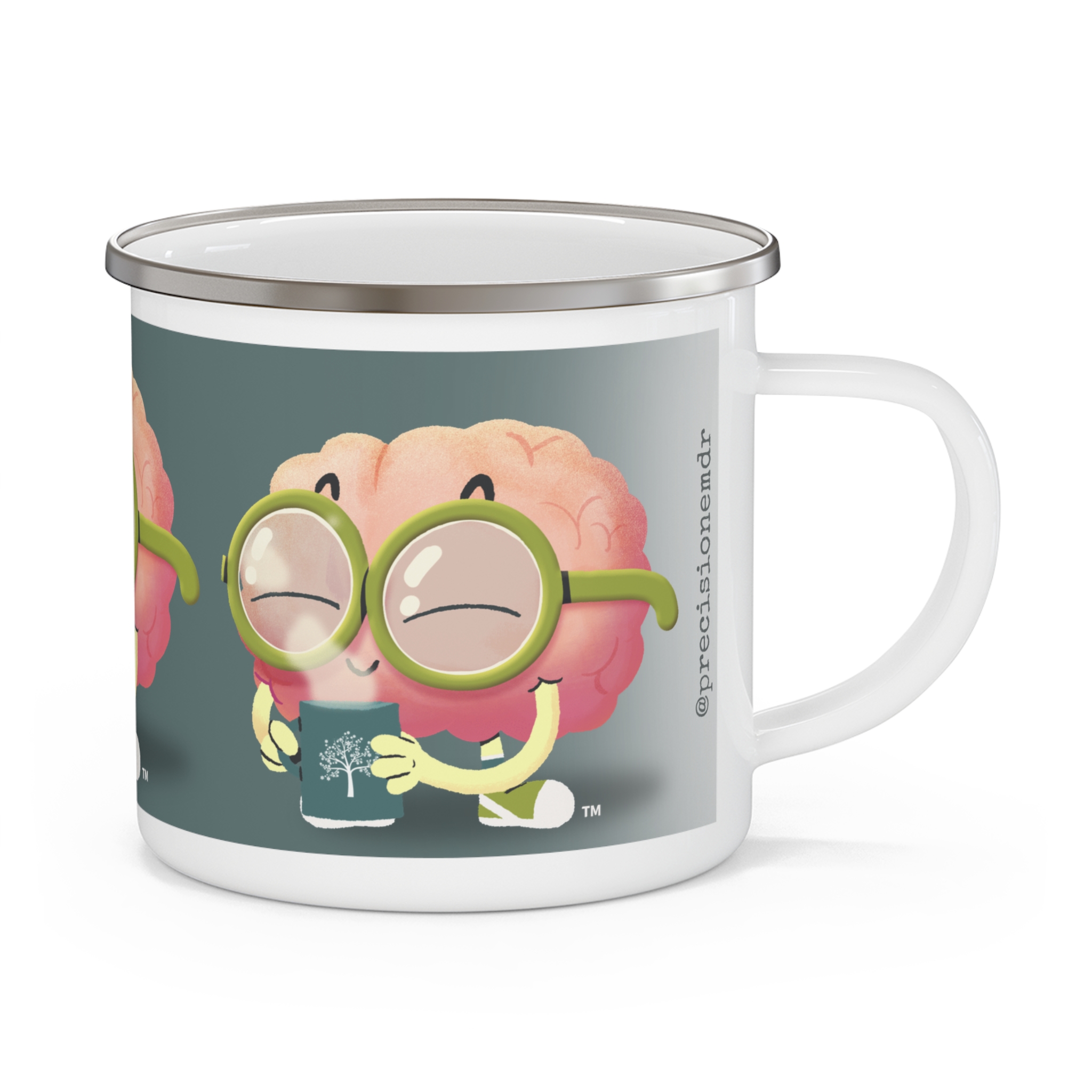 Coffee Break Enamel Camp Mug, 12oz product thumbnail image Coffee Break Enamel Camp Mug, 12oz product thumbnail image