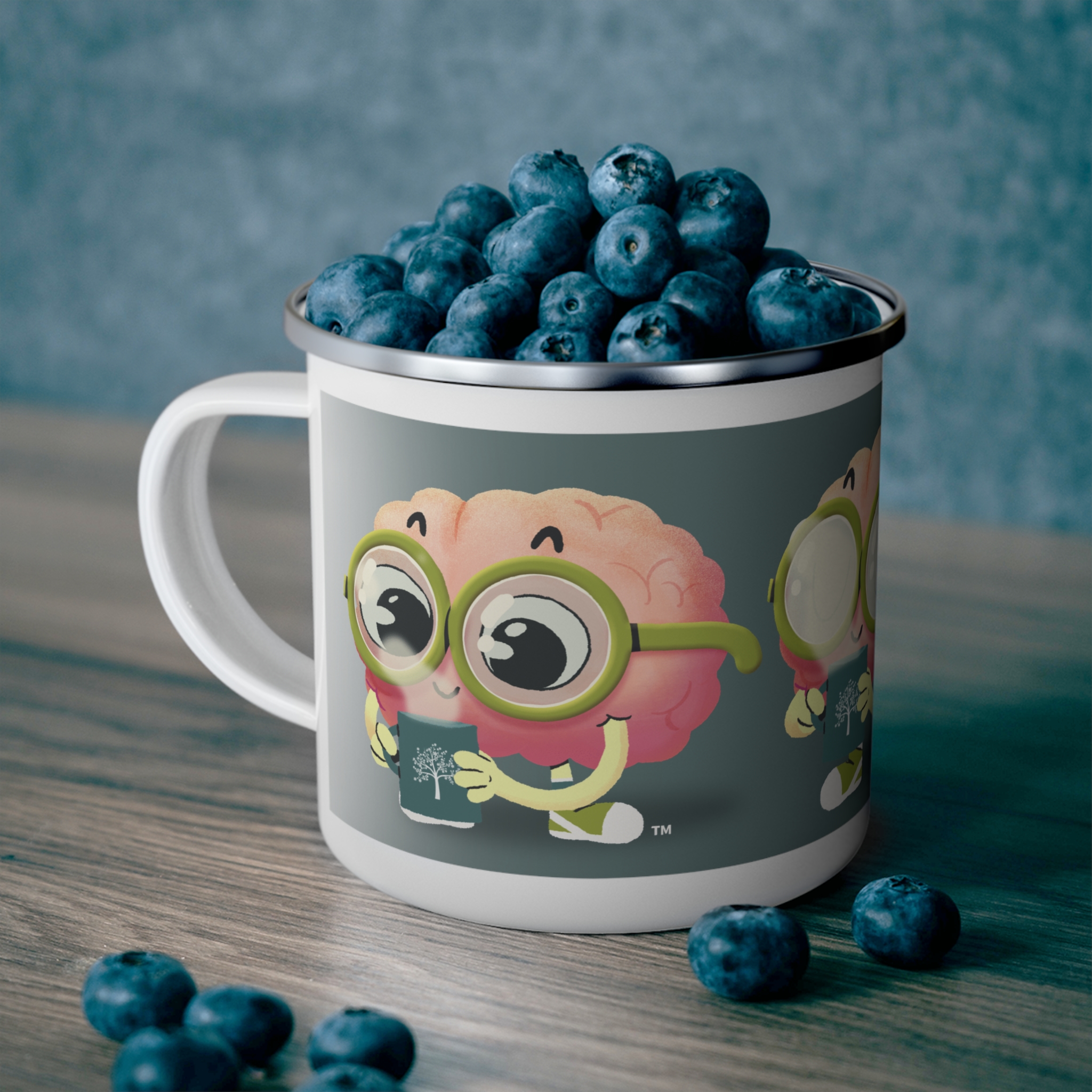 Coffee Break Enamel Camp Mug, 12oz product thumbnail image Coffee Break Enamel Camp Mug, 12oz product thumbnail image