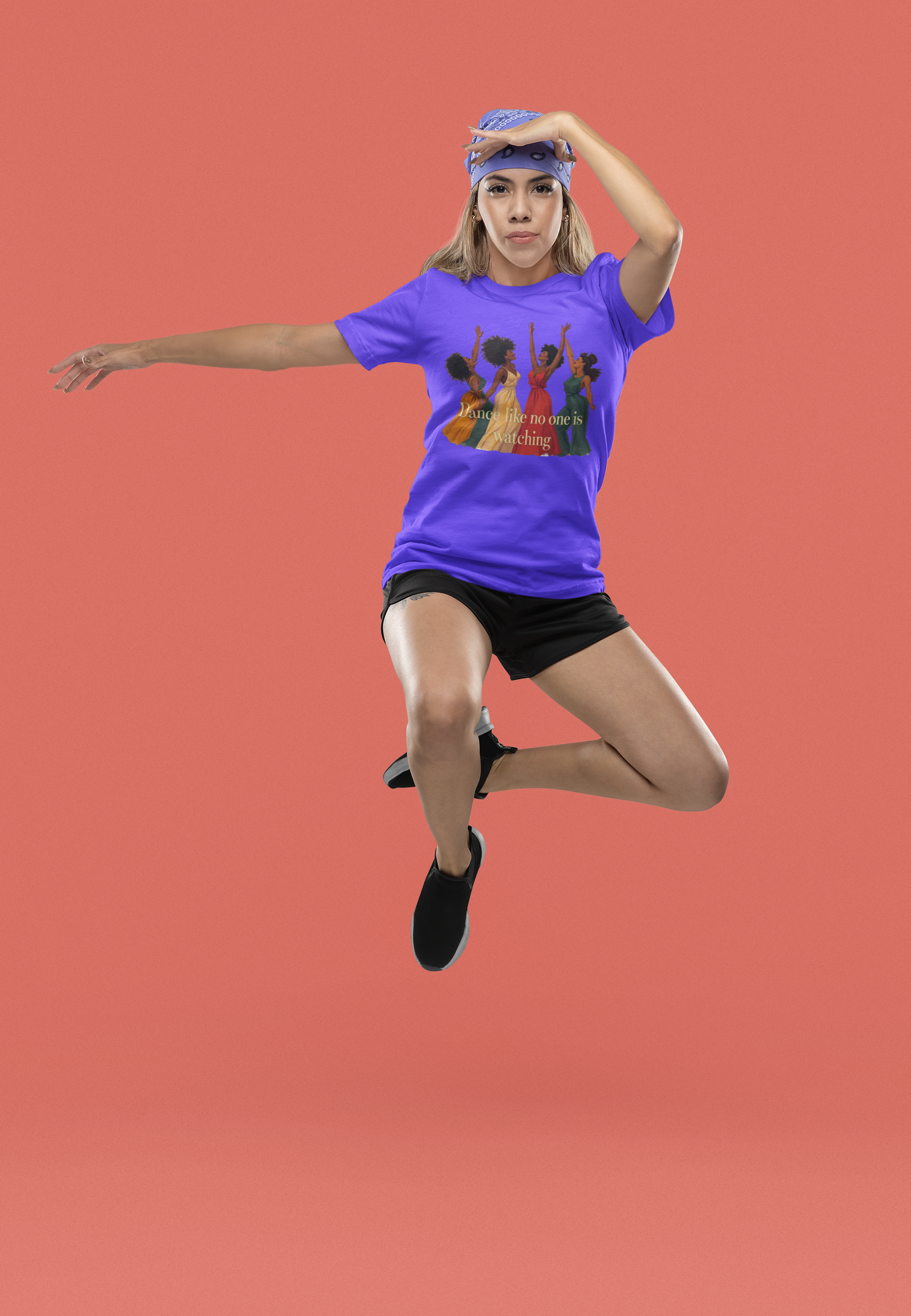 Dance Like No One Is Watching Tee, Unisex Heavy Cotton Tee, Motivational T-Shirt, Gift for Dancers, Casual Wear, Everyday Inspiration product thumbnail image