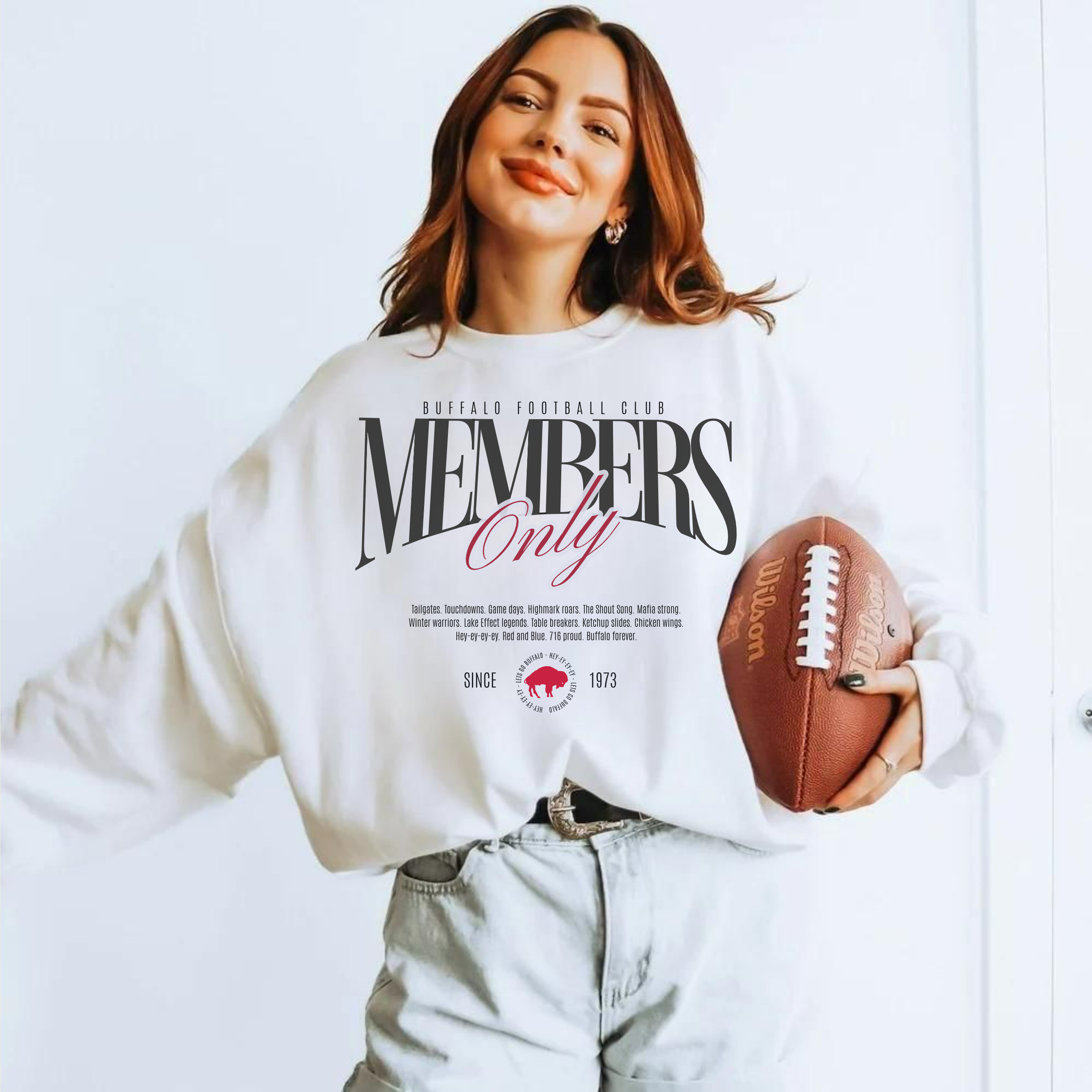 Buffalo Football Club “Members Only” Crewneck | Buffalo | Buffalo Mafia product thumbnail image Buffalo Football Club “Members Only” Crewneck | Buffalo | Buffalo Mafia product thumbnail image