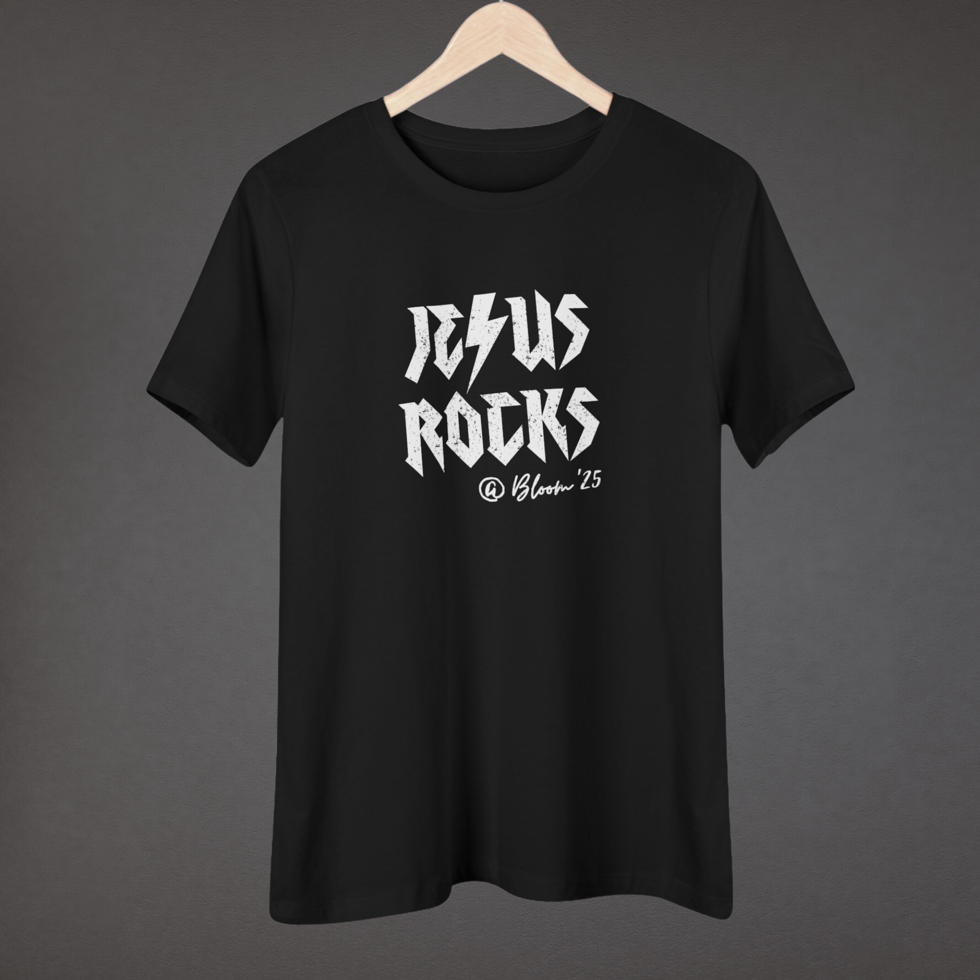 Jesus Rocks - Relaxed Fit Women's Tee product thumbnail image Jesus Rocks - Relaxed Fit Women's Tee product thumbnail image