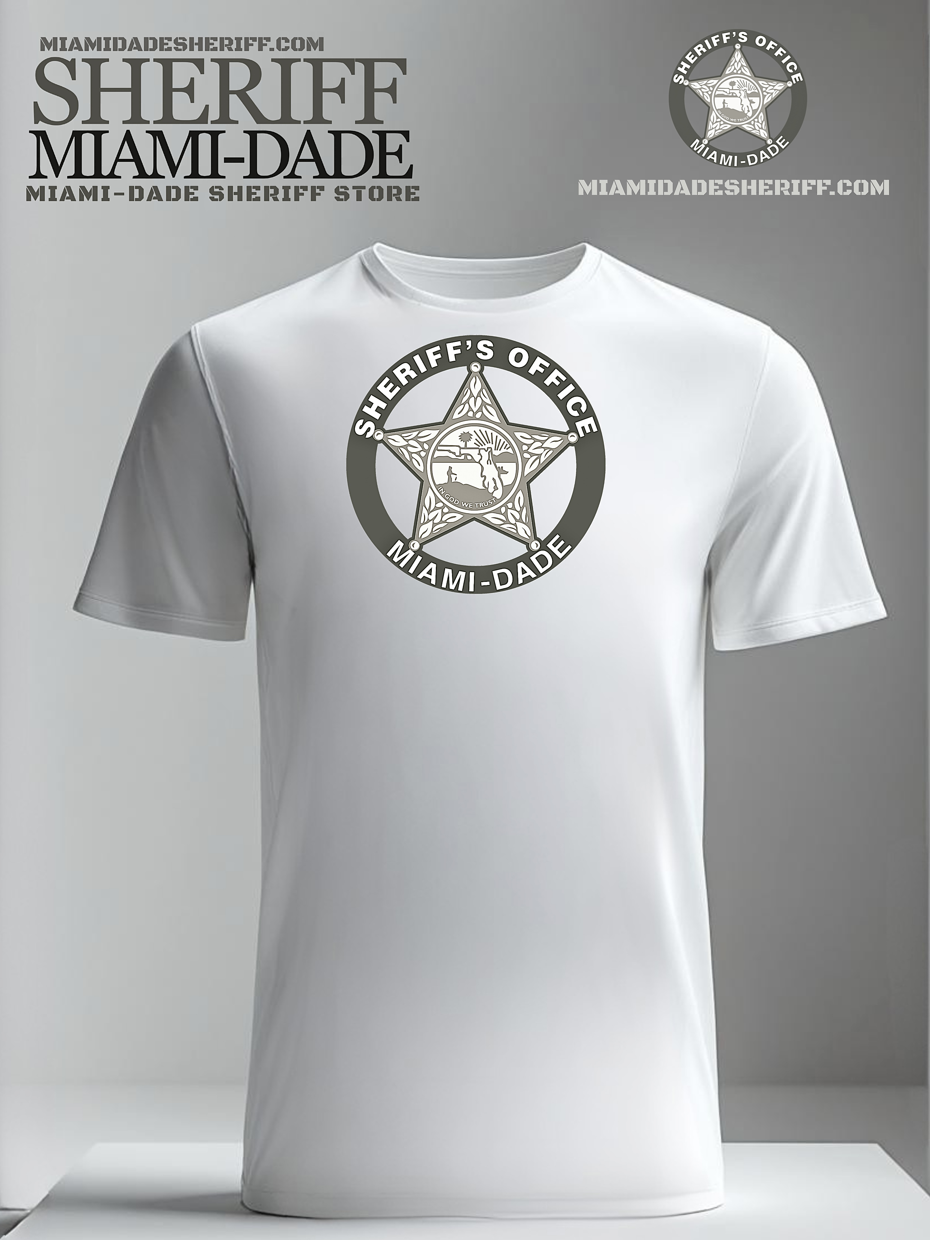 MIAMI DADE SHERIFF UNISEX TEE product thumbnail image MIAMI DADE SHERIFF UNISEX TEE product thumbnail image