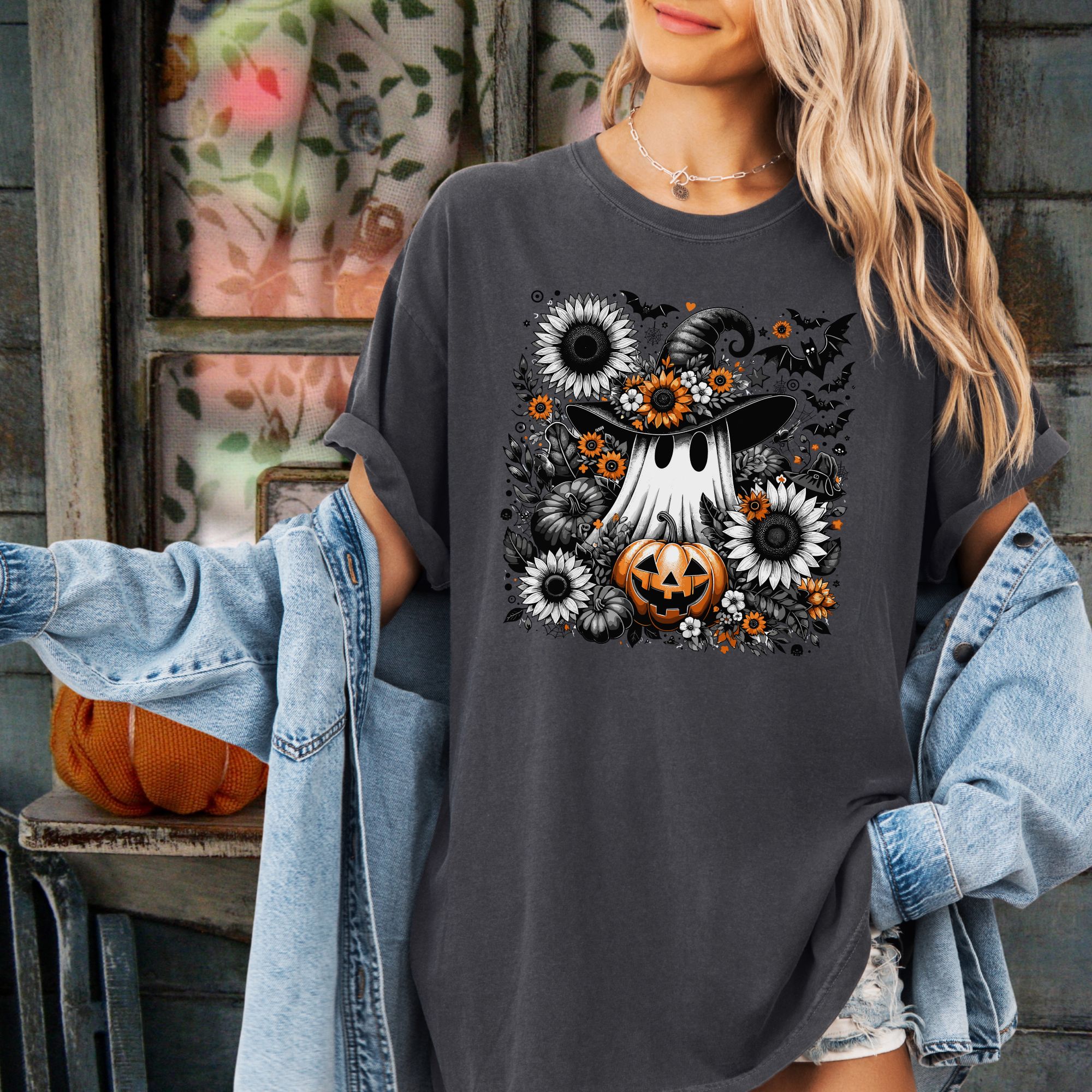 Witchy Ghost T-Shirt - Unisex