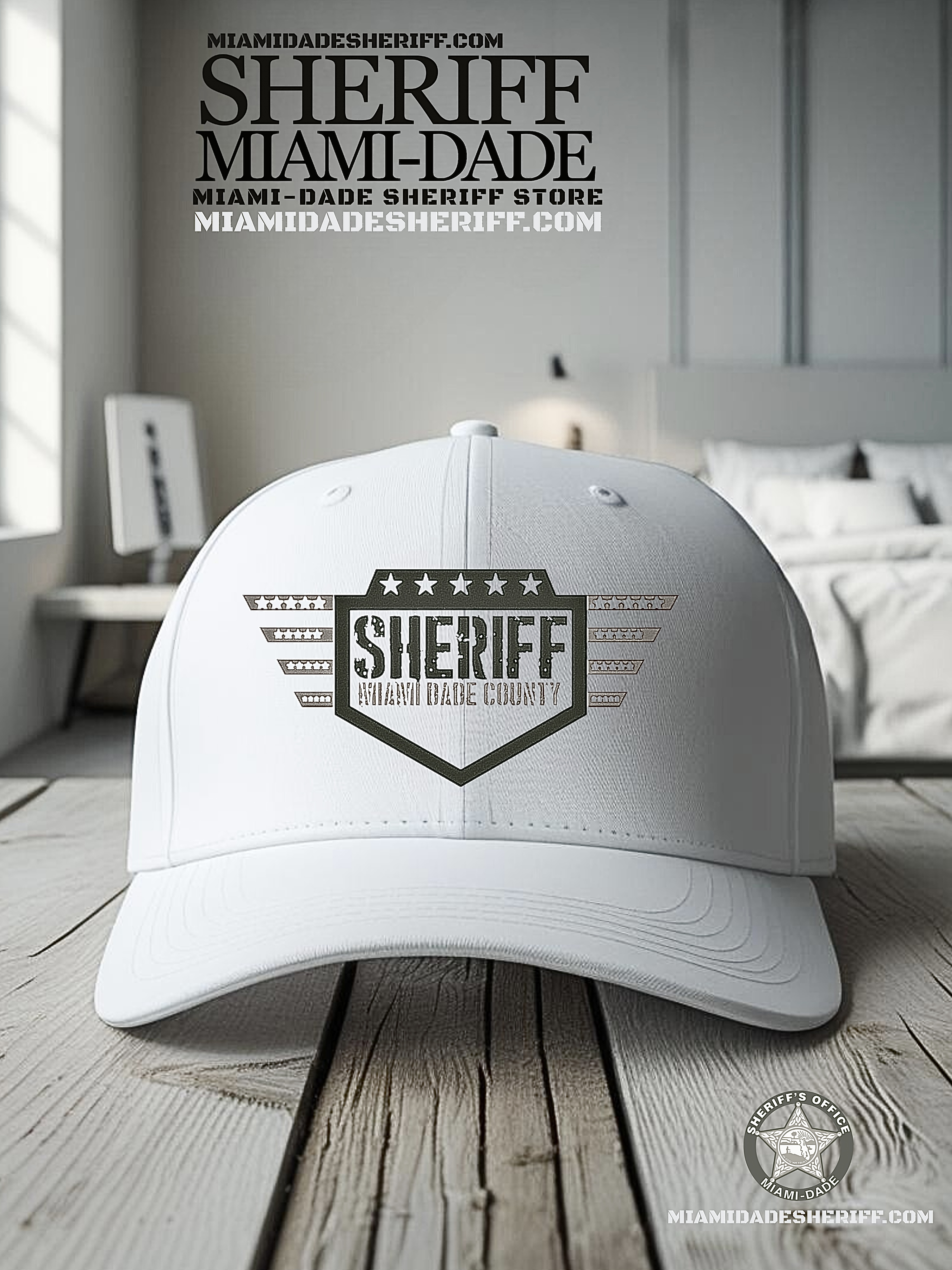 MIAMI DADE SHERIFF CLASSIC STYLE CAP product thumbnail image MIAMI DADE SHERIFF CLASSIC STYLE CAP product thumbnail image