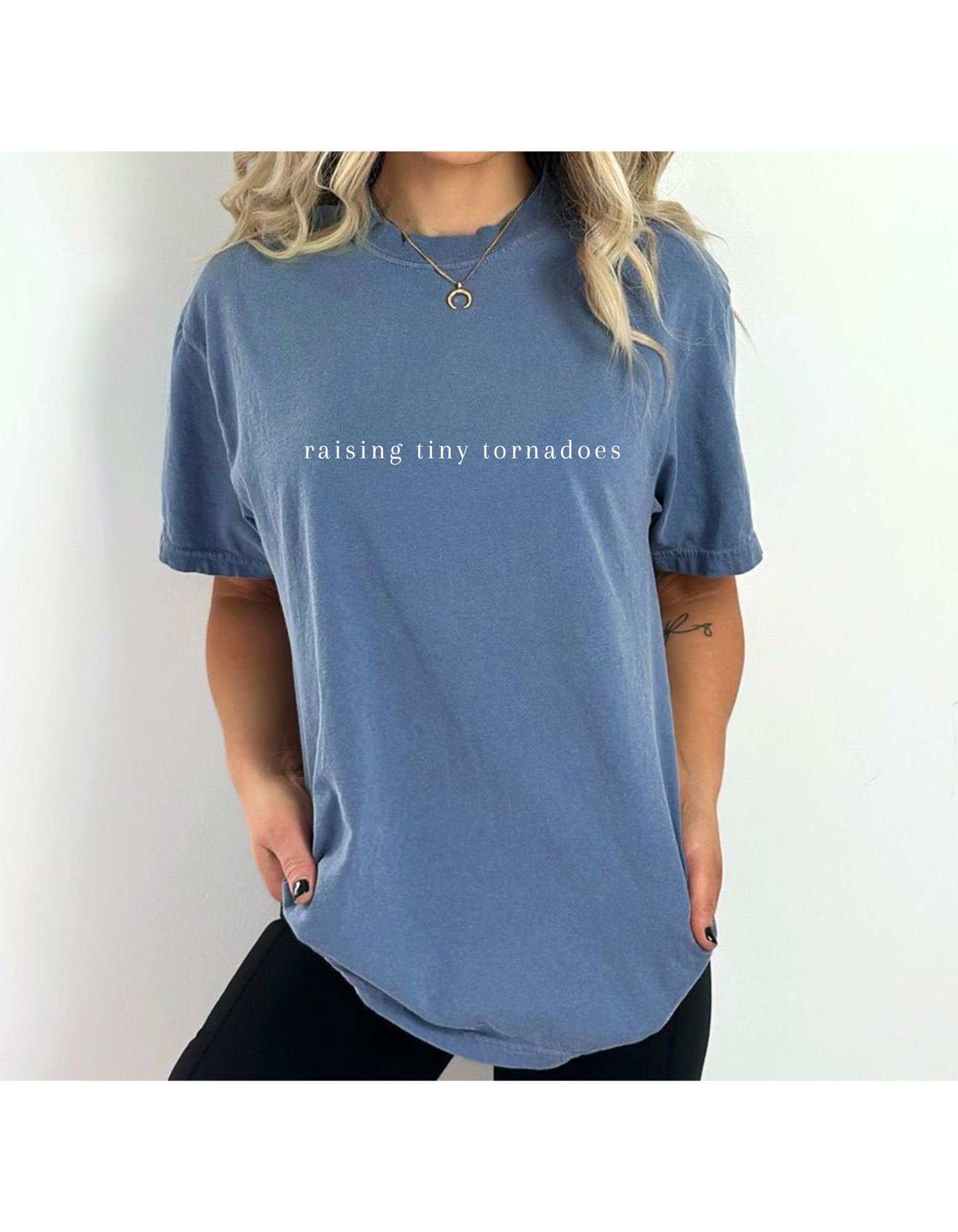 Raising tiny tornadoes Garment-Dyed T-Shirt for Every Occasion, Casual Wear, Gift for Him/Her, Soft Cotton Tee, Summer Style, Relaxed Fit